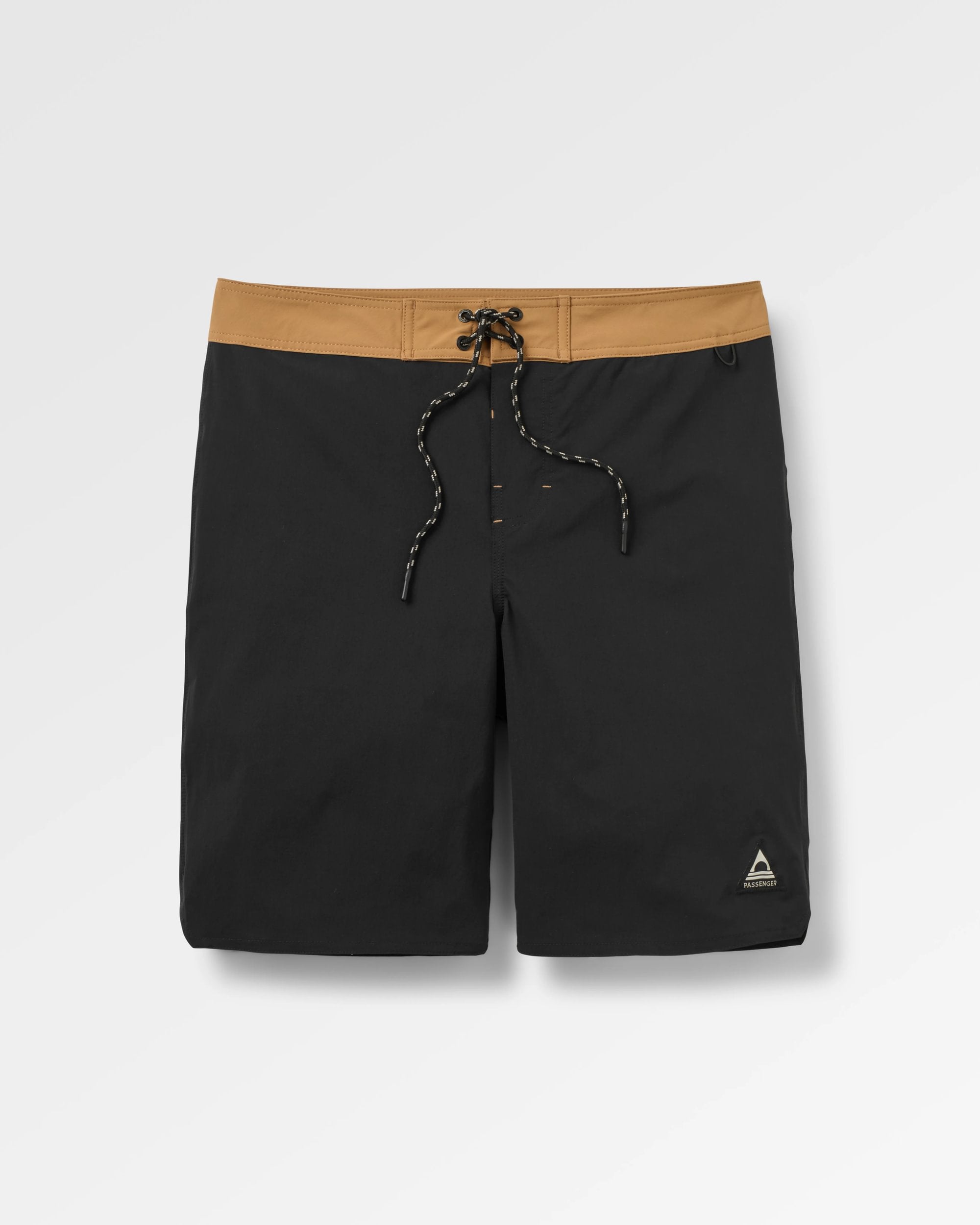 Cruiser NetPlus® Recycled 21" Boardshort - Black - Flatlay