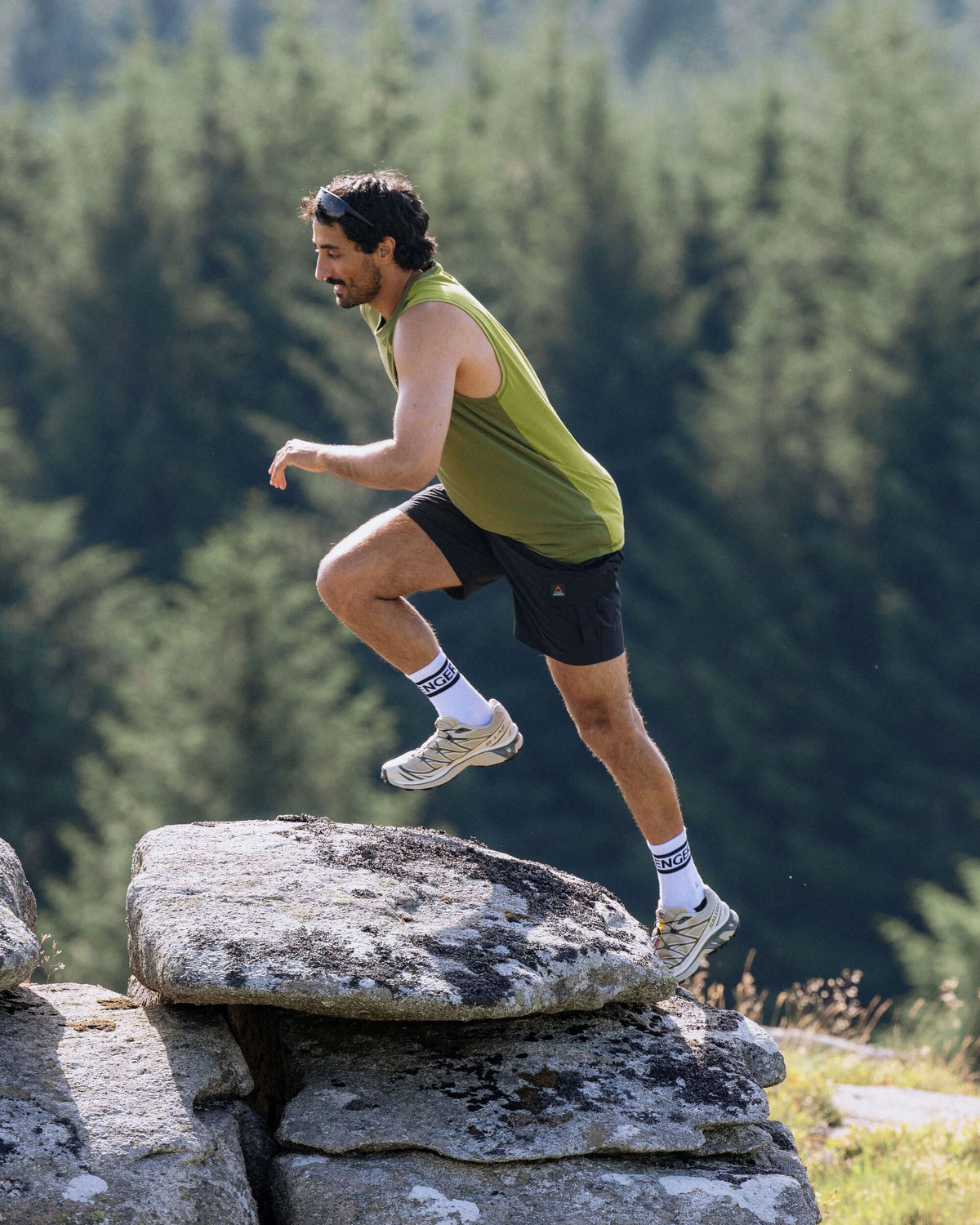 Seek Out Ripstop Short - Black - Lifestyle