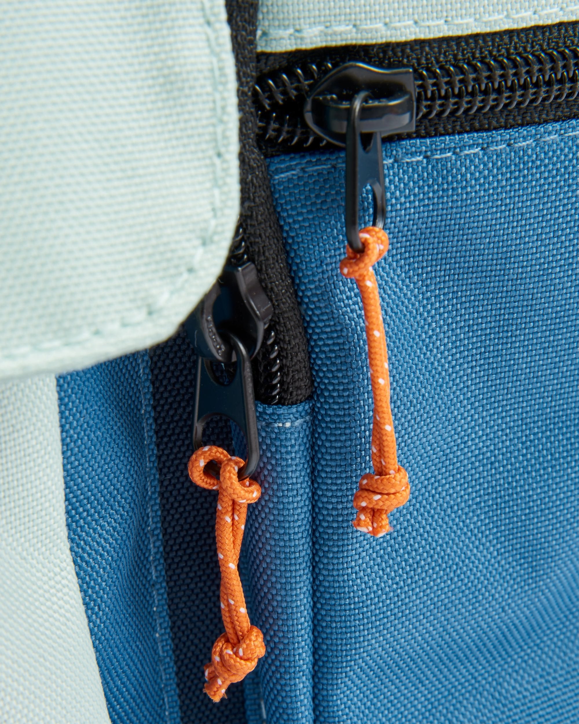 Boondocker Recycled Camera Bag - Rich Navy/Surf Spray/Moonlight Blue - Flatlay