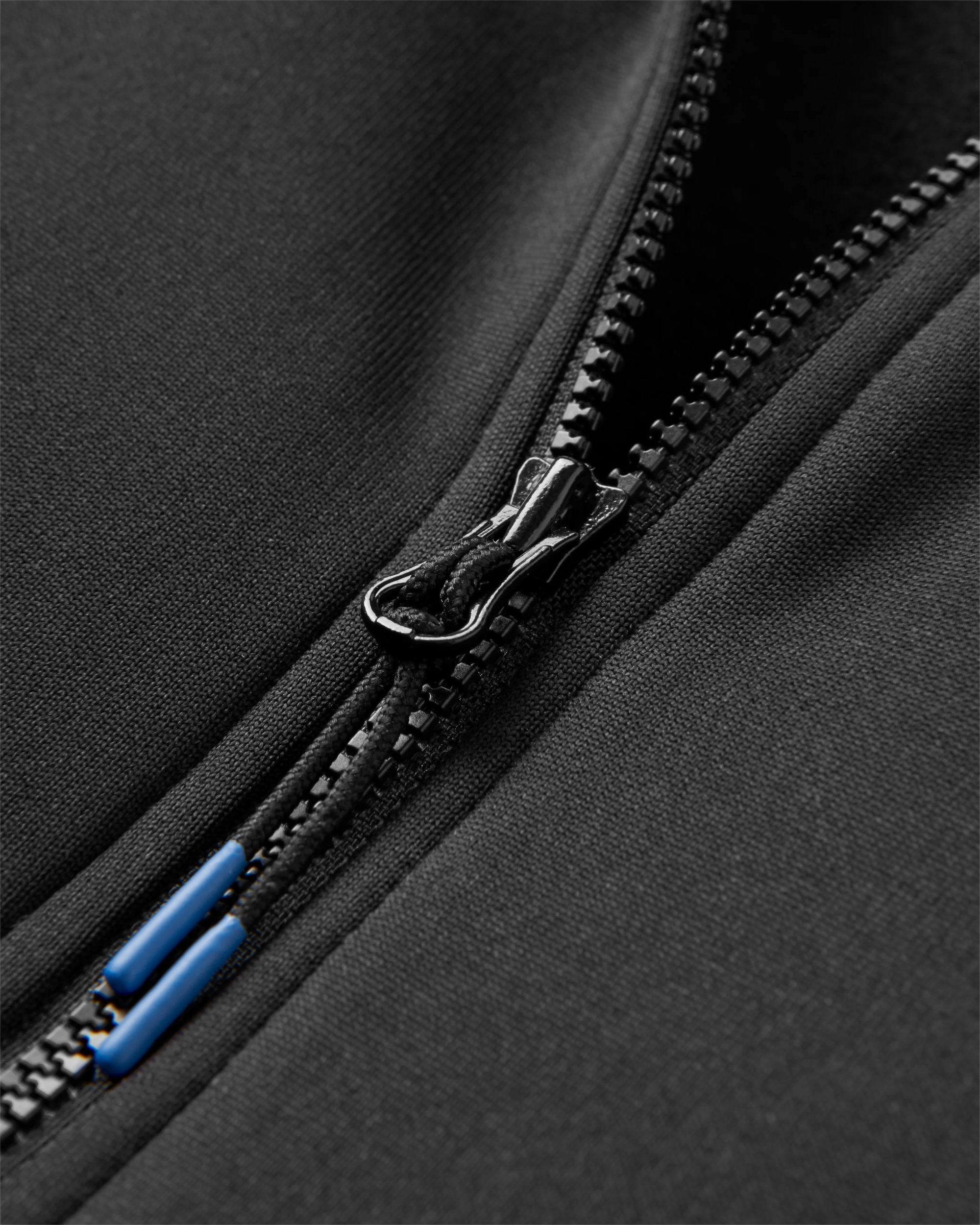 Wintergreen Recycled Polartec® Fleece Pullover - Black - Flatlay