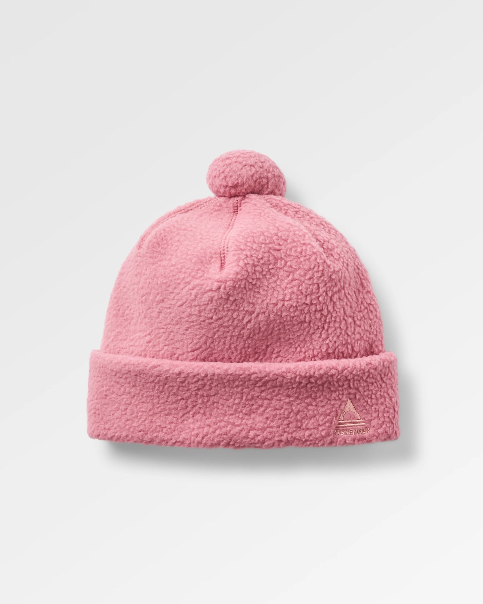 Snow Recycled Sherpa Beanie - Pink Haze - Flatlay