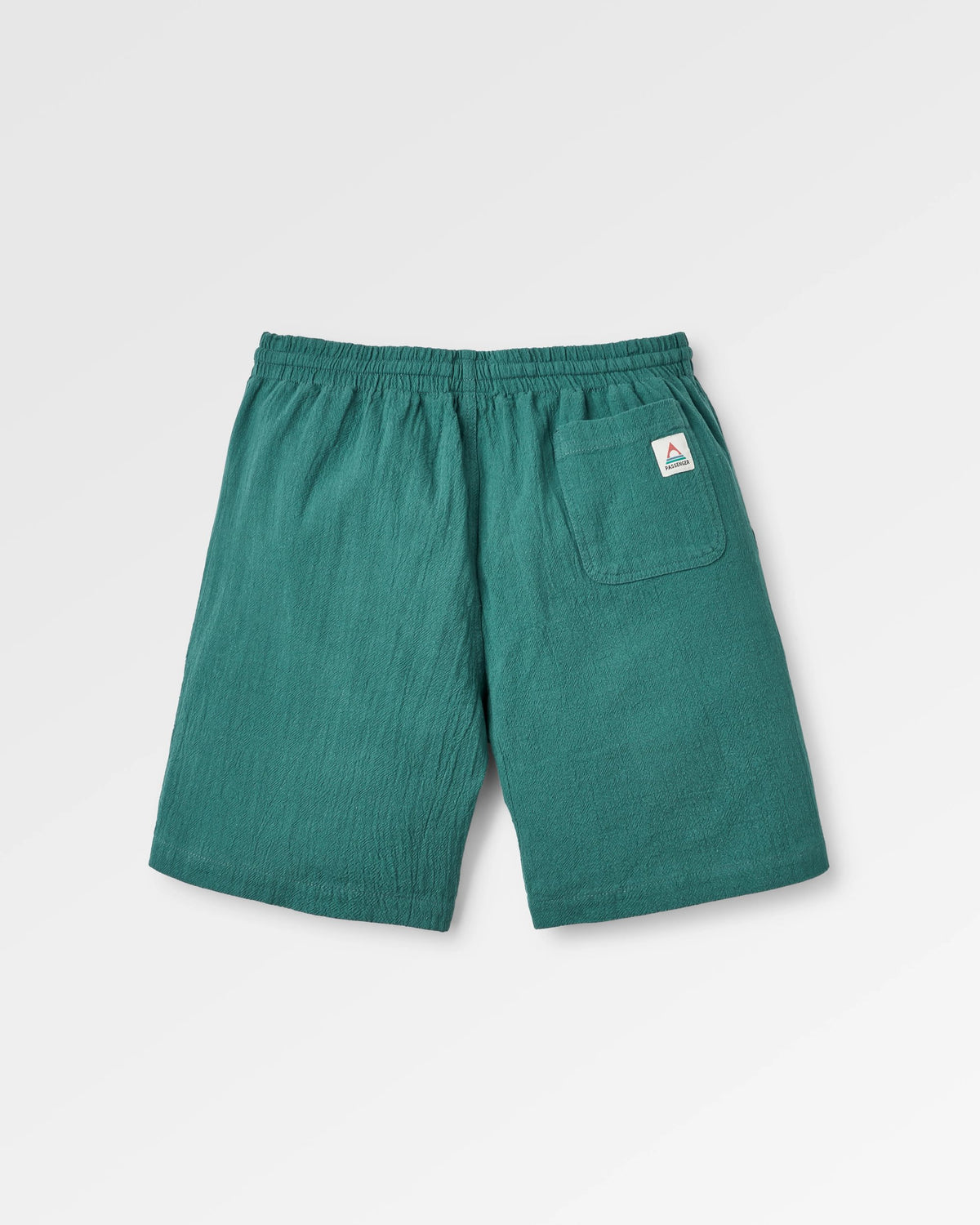 Drifter Cotton Linen Blend Short - Deep Ocean - Flatlay