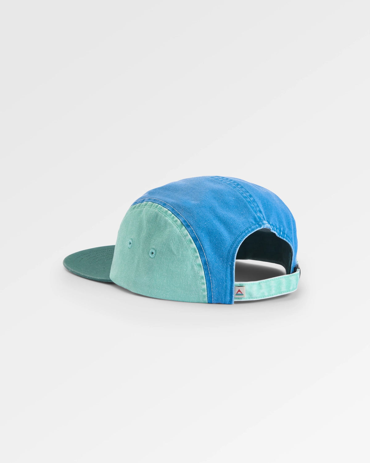 Fixie Organic 5 Panel Cap 2.0 - Aquamarine - Flatlay