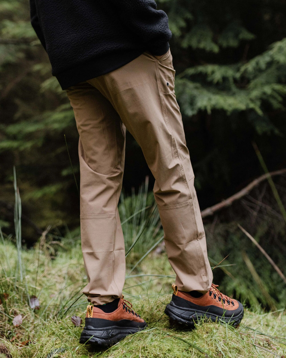 Traveller Trouser - Caramel Brown - Lifestyle
