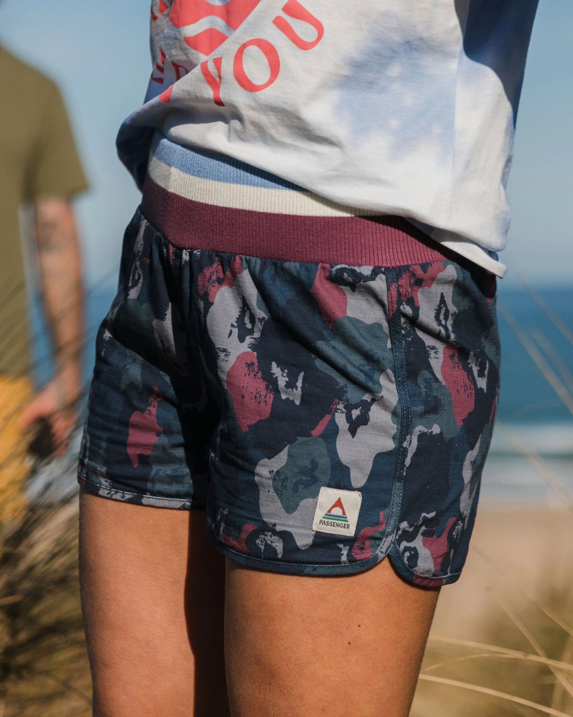 Explore All Purpose Short - Sycamore Camo - Lifestyle