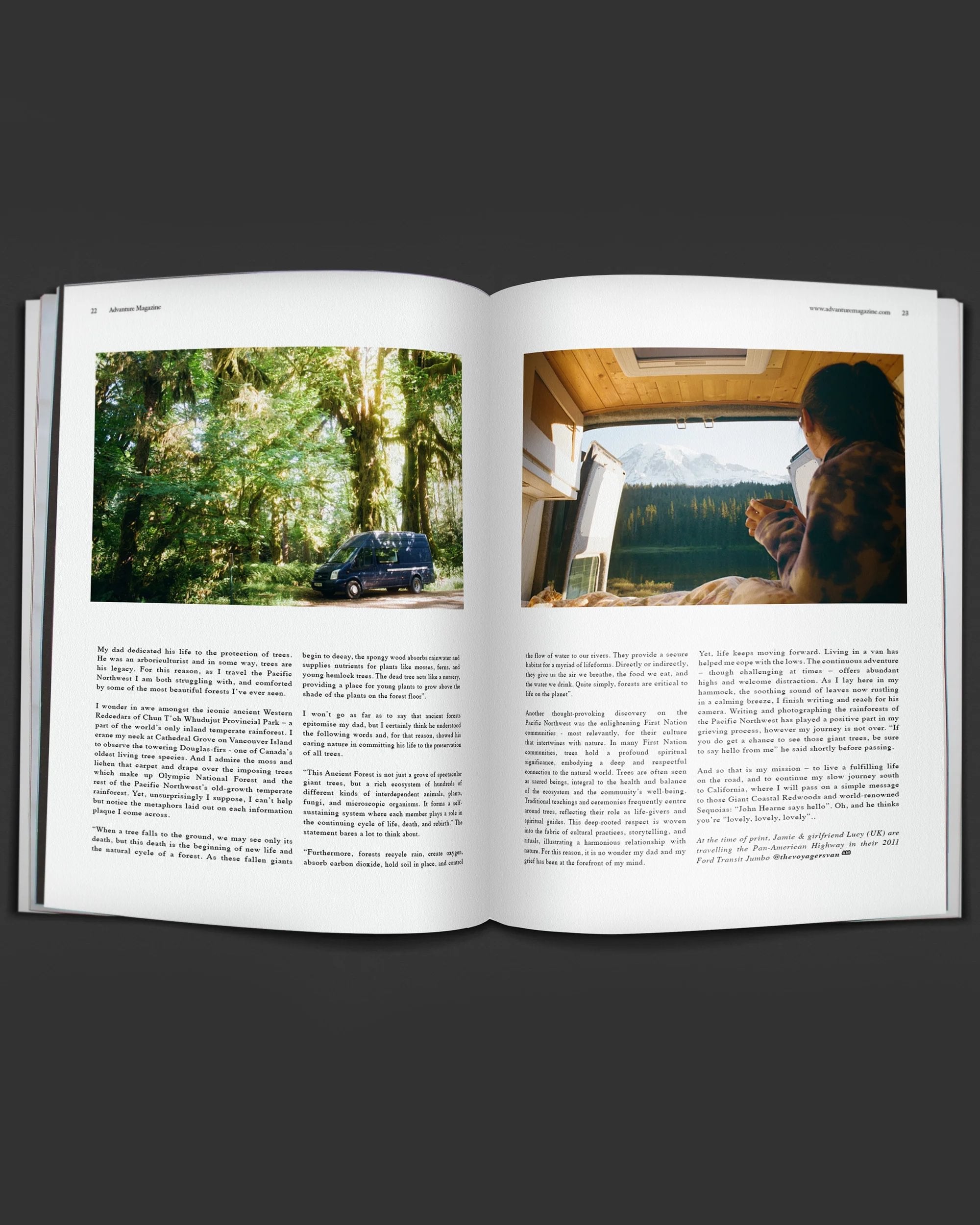 Advanture Magazine Issue 13 - Flatlay