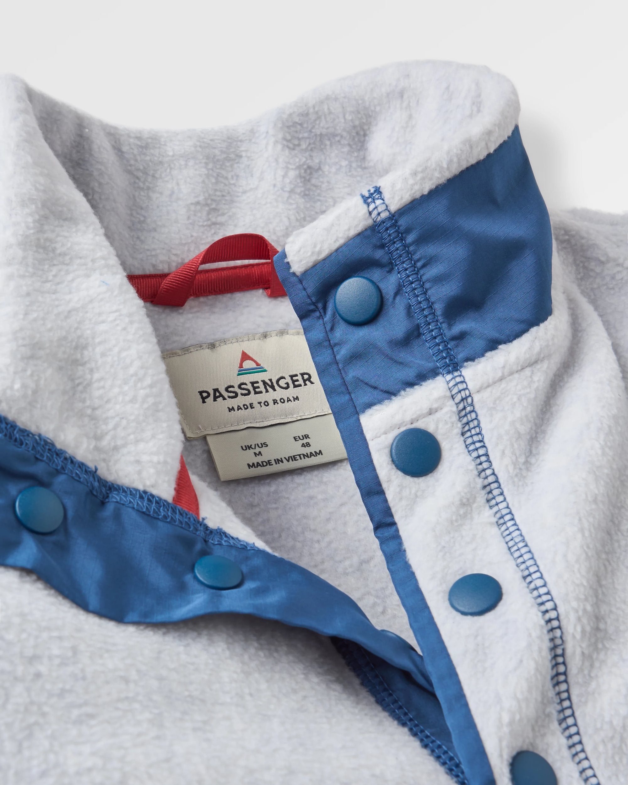 Take It Easy Polar Fleece - Grey Marl - Flatlay