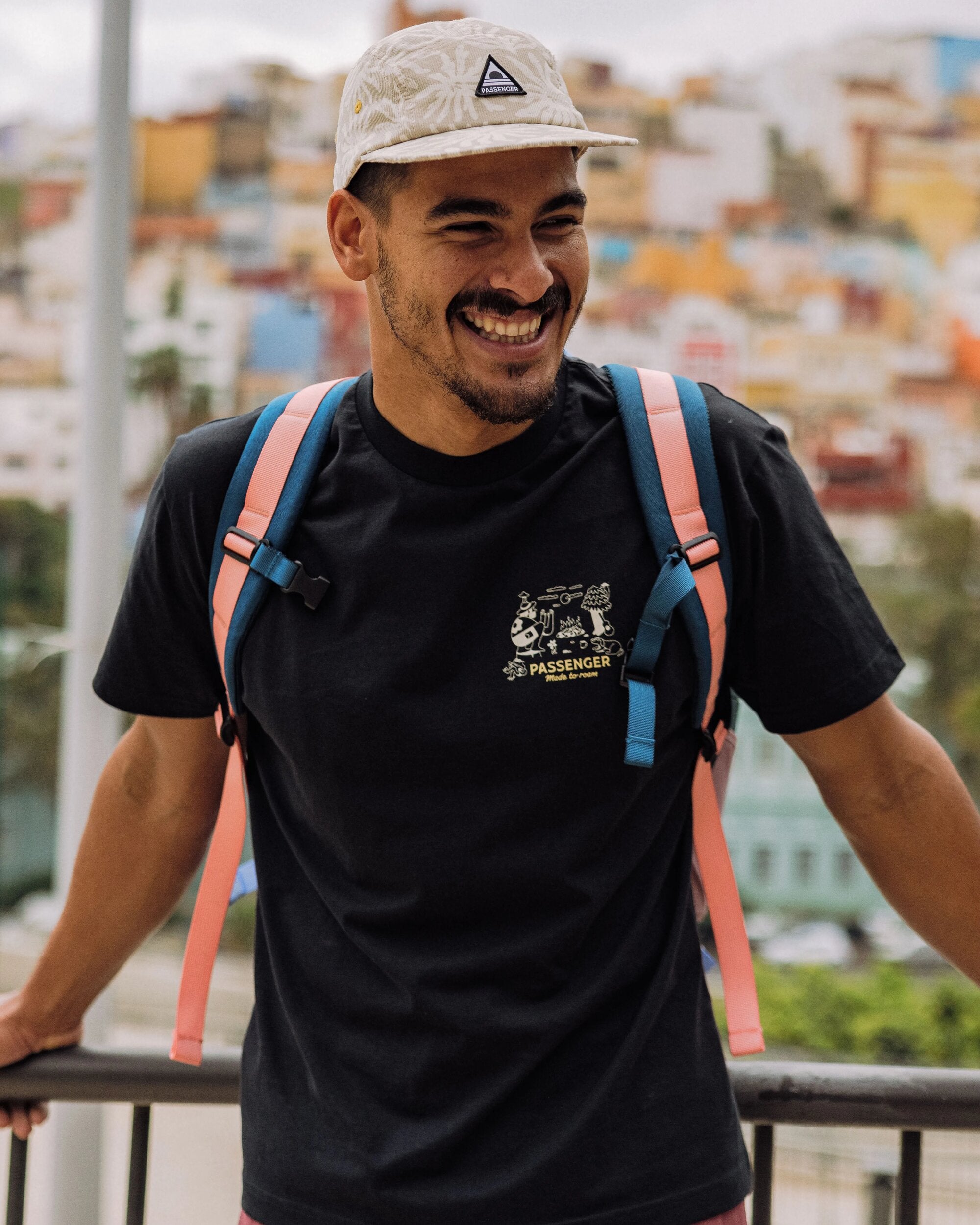 Better Outside Organic Relaxed Fit T-Shirt - Black - Lifestyle