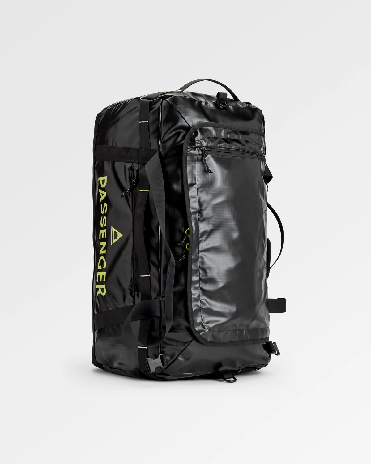 Roamer Recycled 80L Duffel Bag - Black - Flatlay