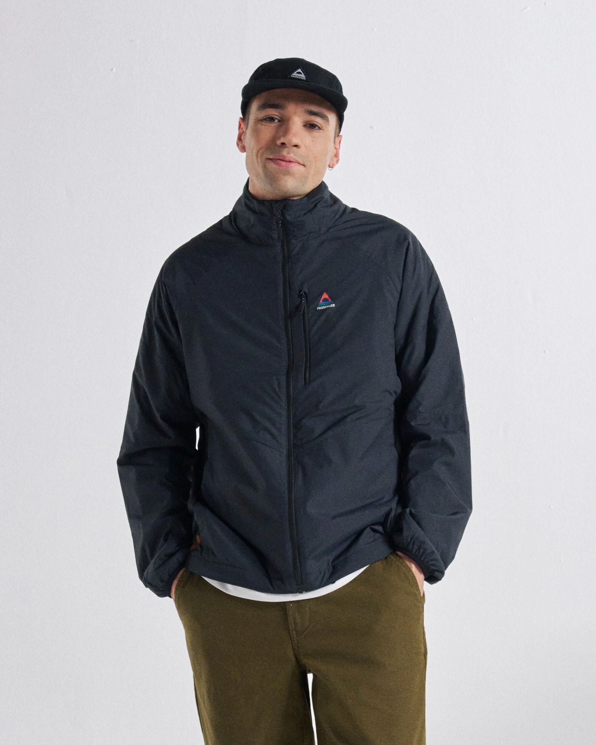 Daybreak Lightweight Recycled Thermore® Hoodless Jacket - Black - Studio Model