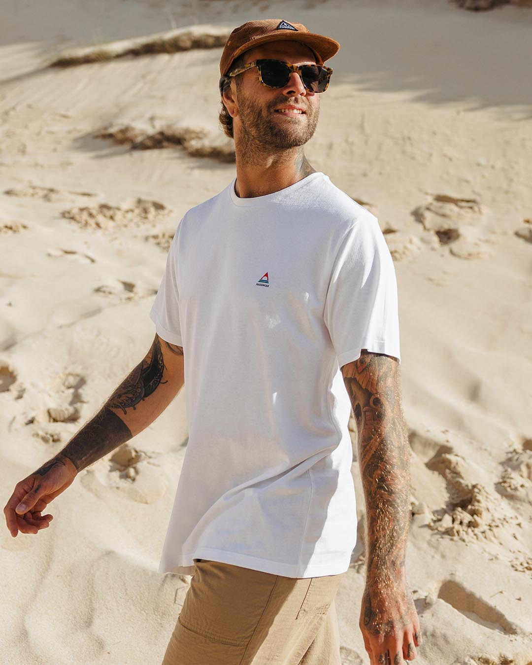 Classic Logo T-Shirt - White - Lifestyle
