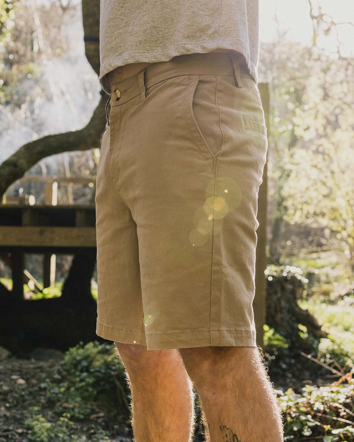 365 Cotton Short - Chinchilla Brown - Lifestyle