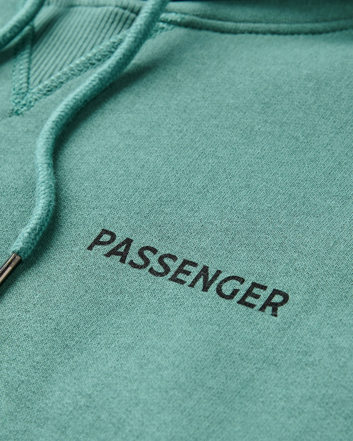 Roamer Recycled Cotton Hoodie - Deep Ocean - Flatlay