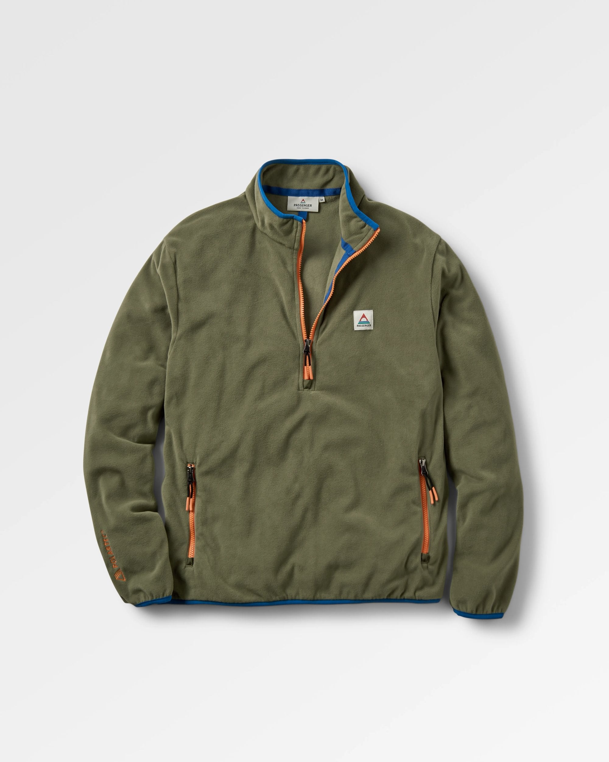 Switchback Micro Polartec® Fleece - Khaki - Flatlay