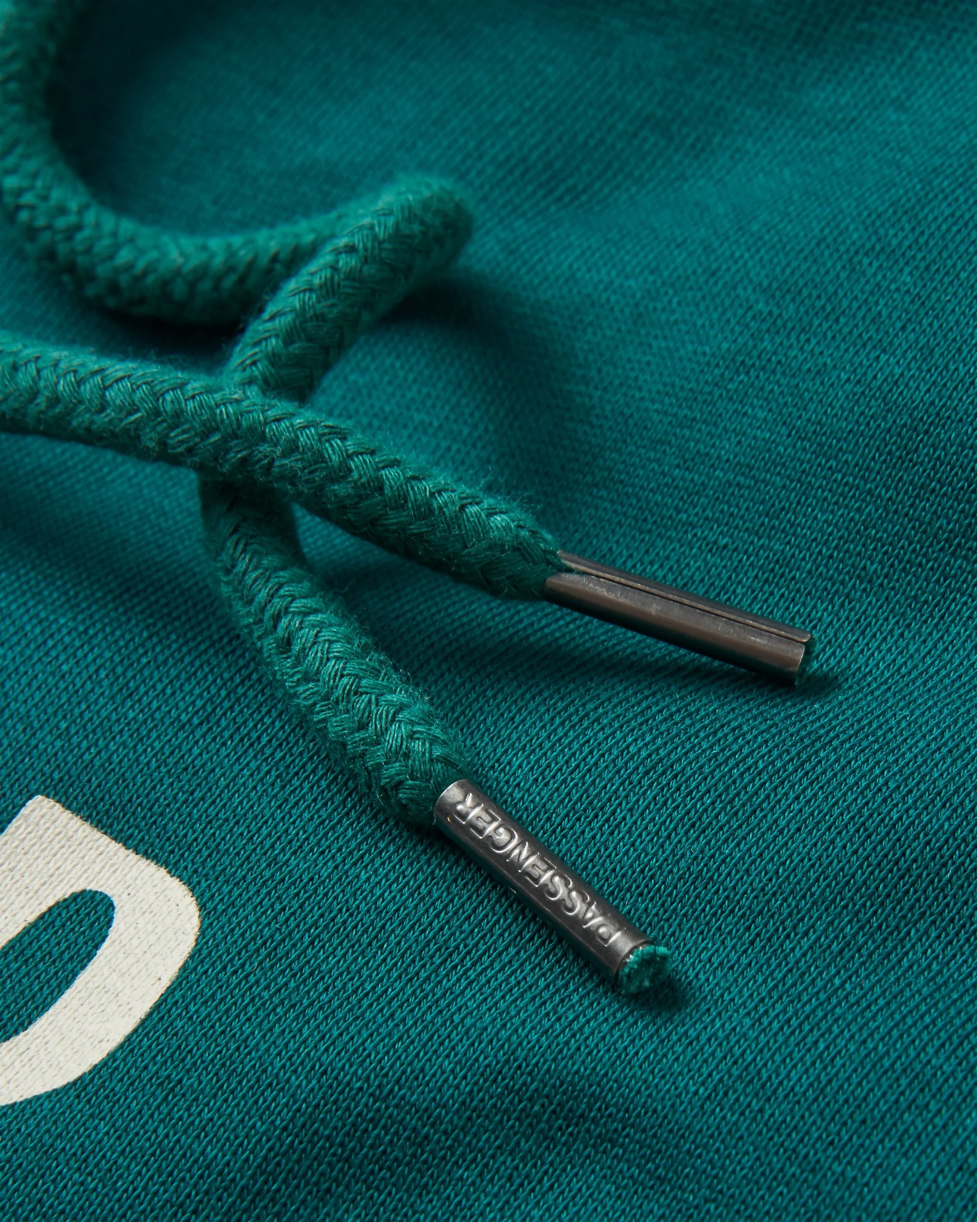 Yuca Organic Cotton Hoodie - Rain Forest - Flatlay