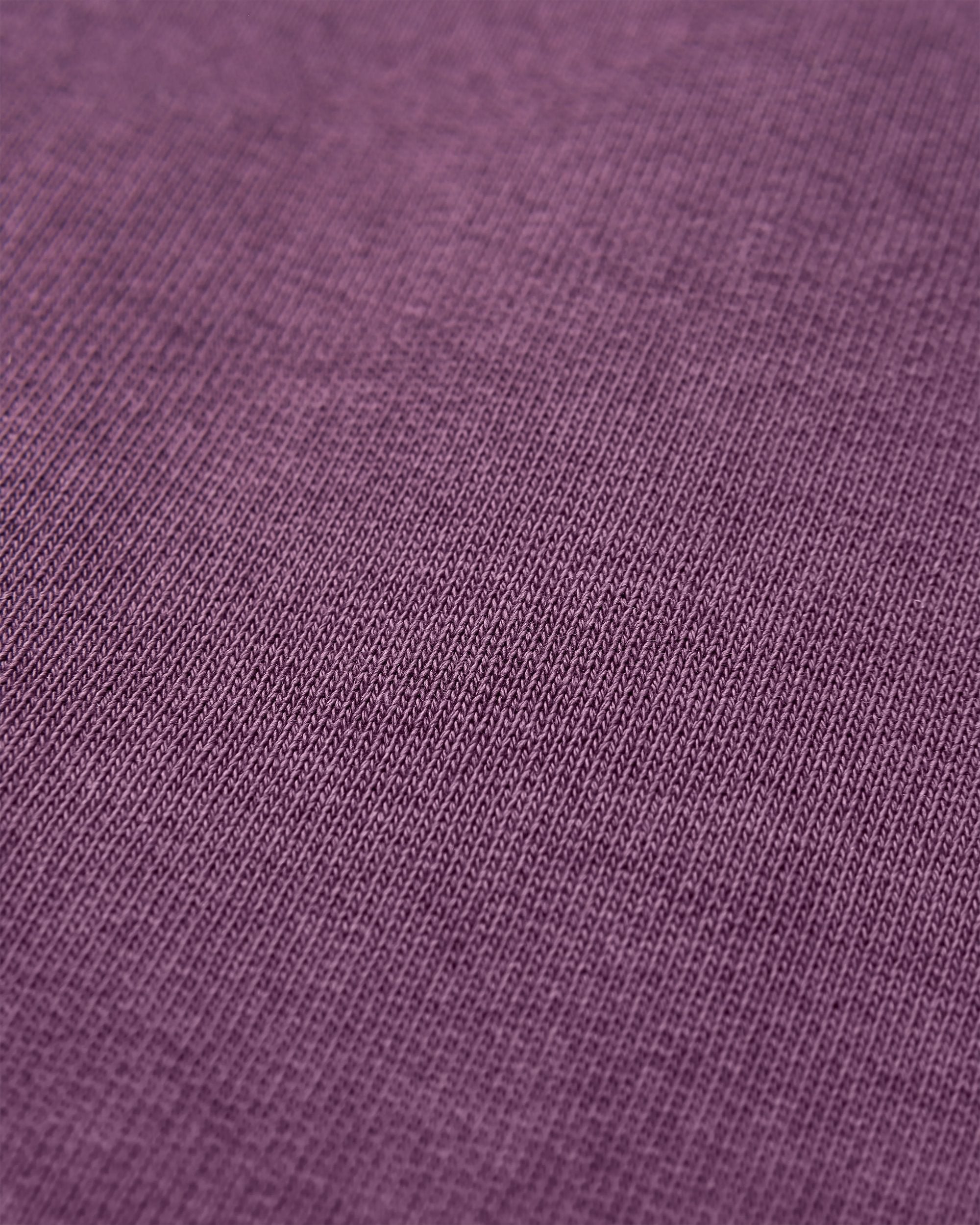 Outlook Recycled Cotton Hoodie - Deep Plum - Flatlay
