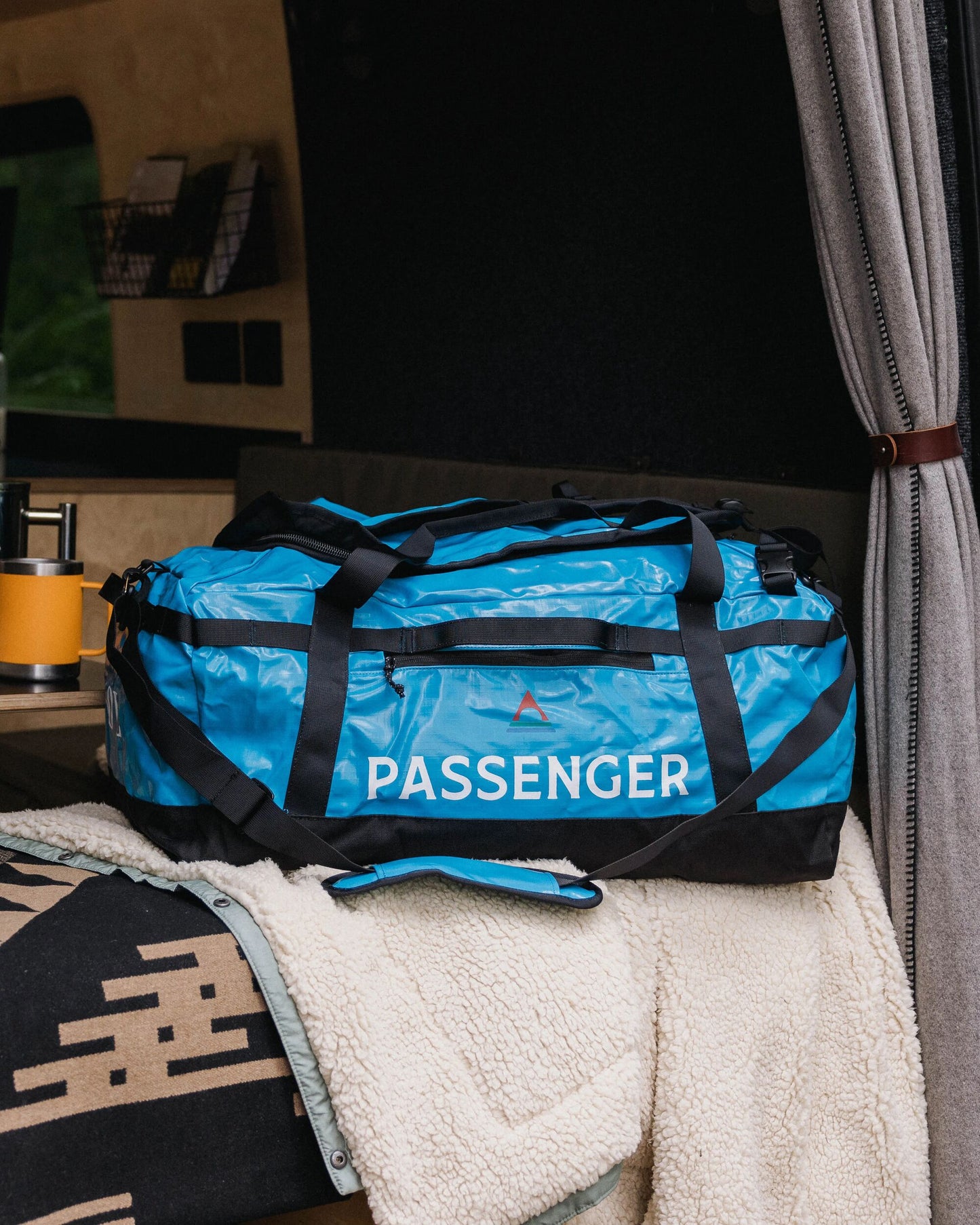 Roamer Recycled 60L Duffel Bag - Bluejay - Lifestyle