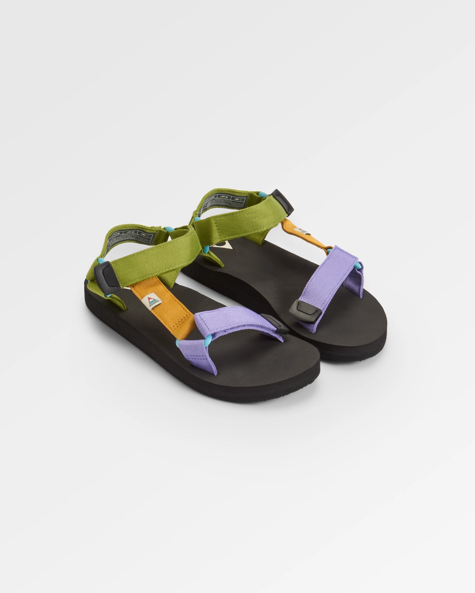 Venice Sandal - Tea Green - Flatlay