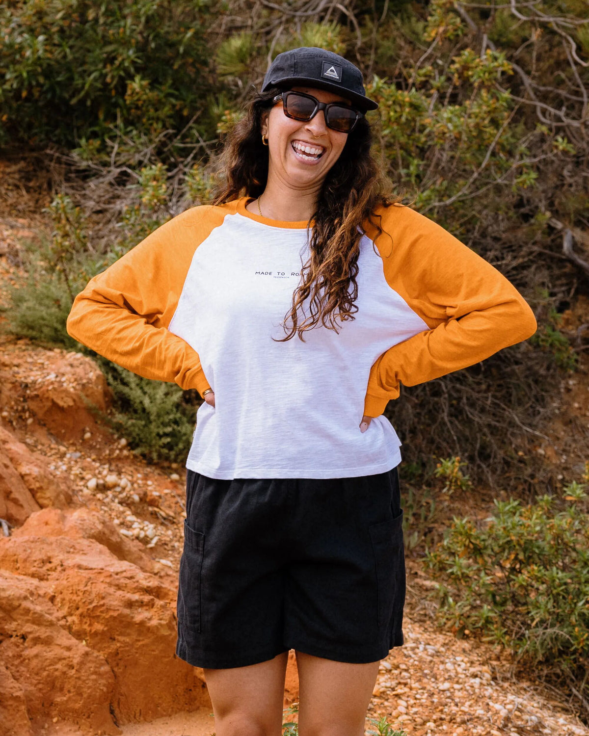 Explore LS Raglan T-Shirt - White - Lifestyle