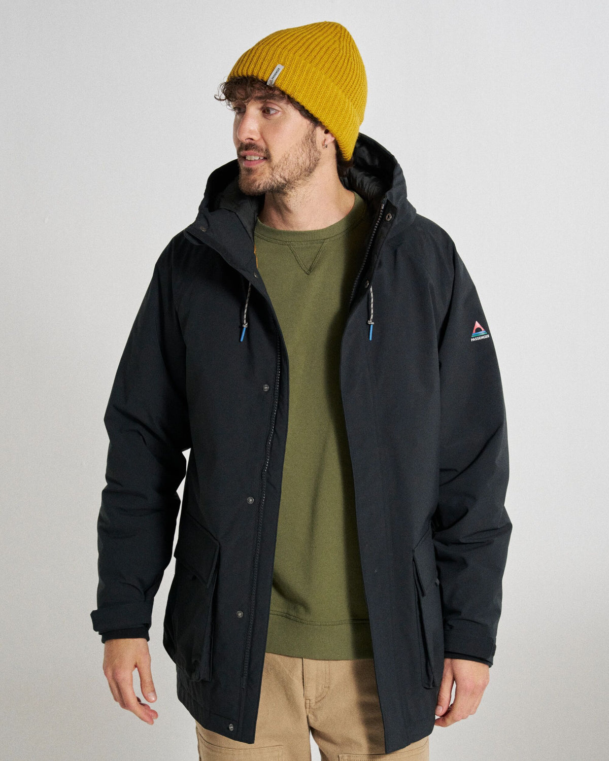 Baltic Insulated Parka - Black - Studio Model