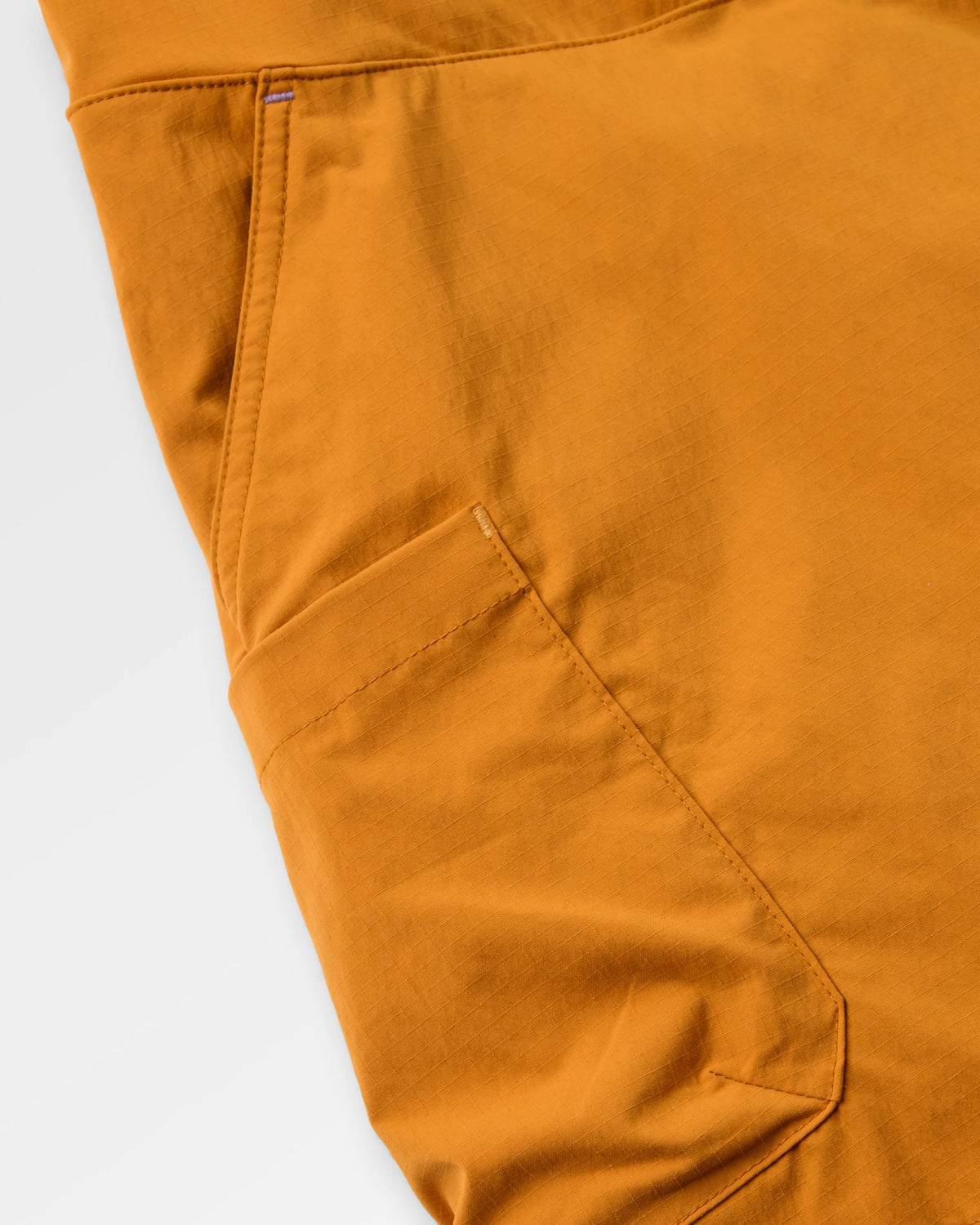 Refuel Ripstop Dress - Retro Orange - Flatlay