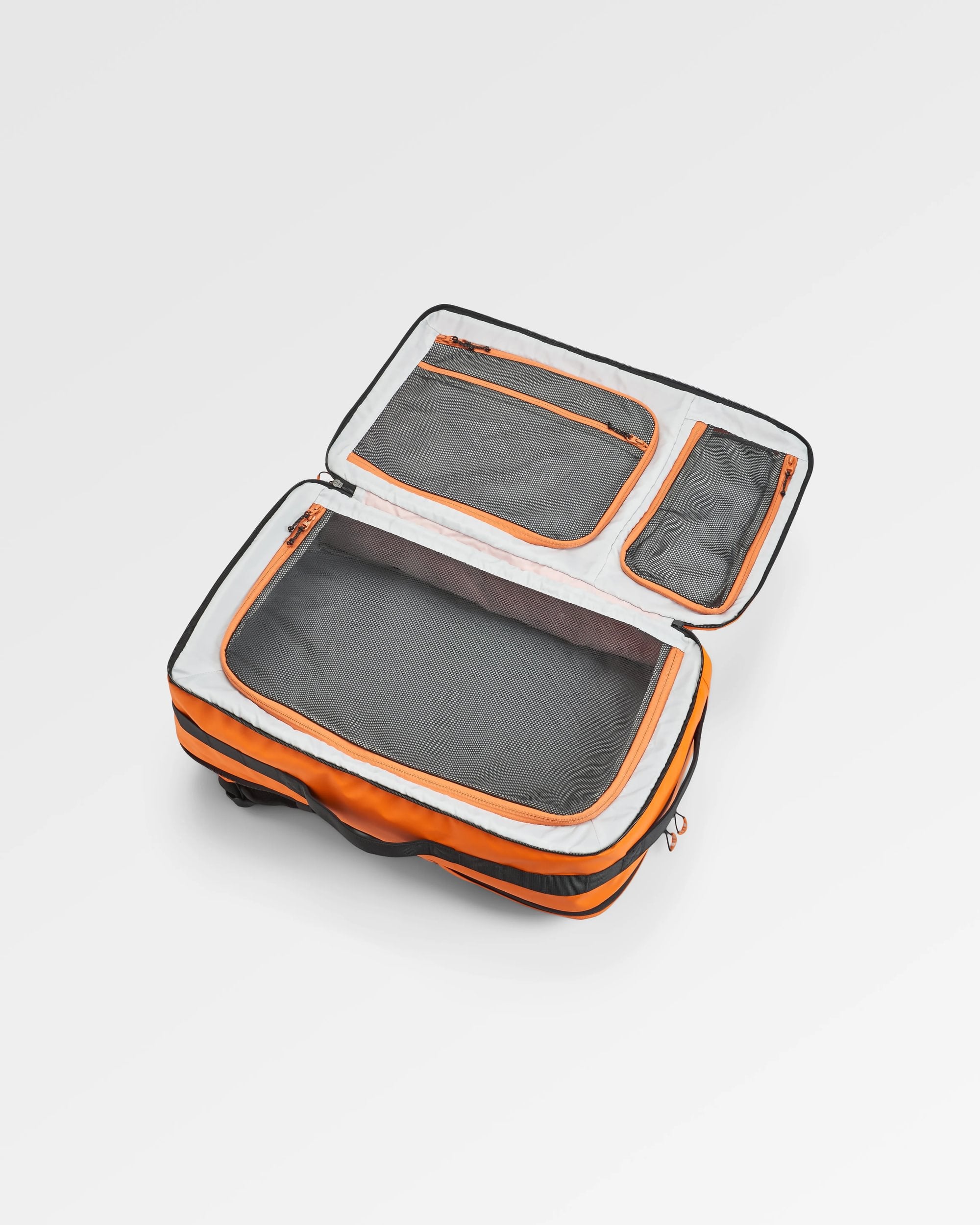 Atlas Backpack Duffel - Sunrise Orange - Flatlay