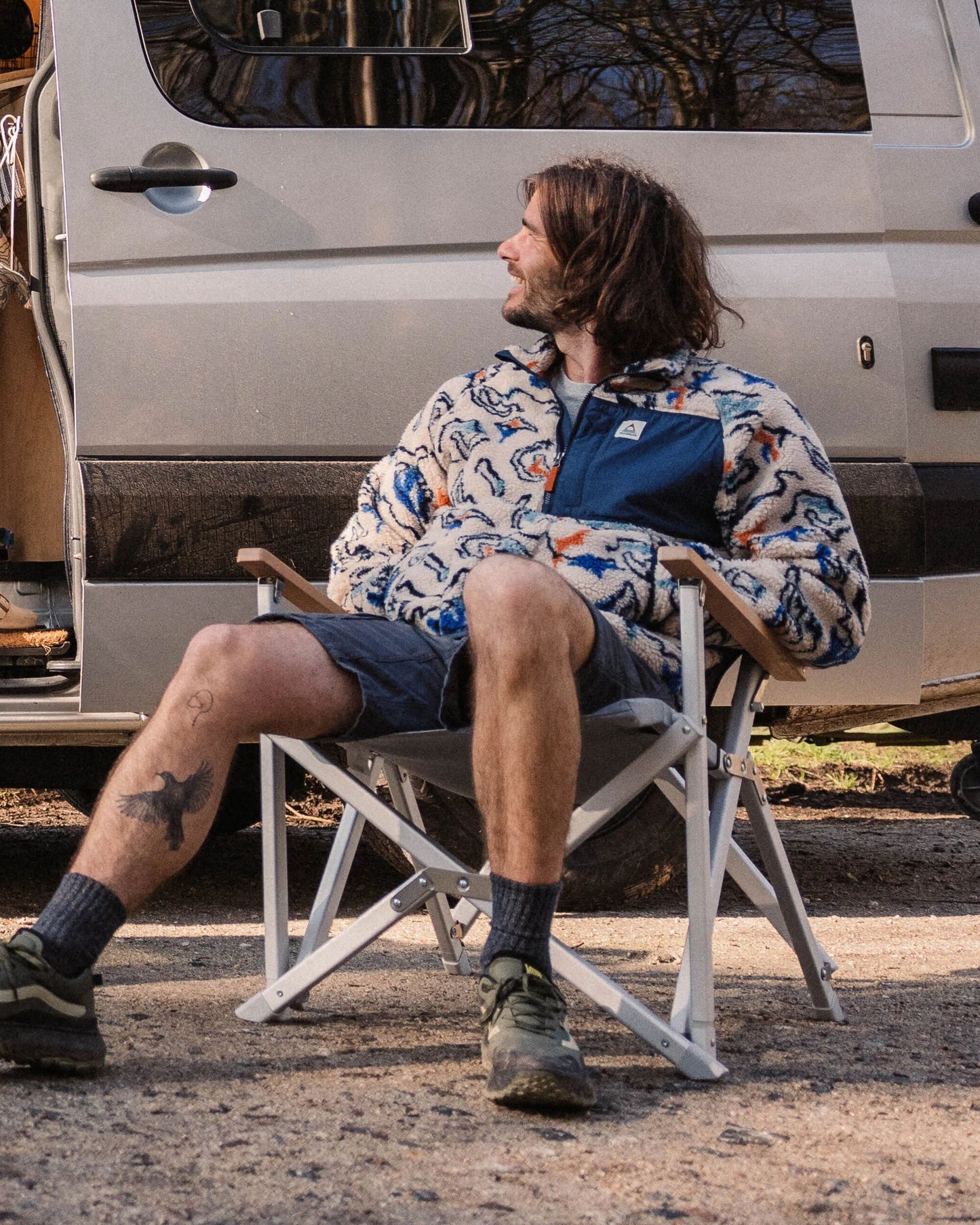 MensDometic GO Compact Camp Chair - Silt - Lifestyle