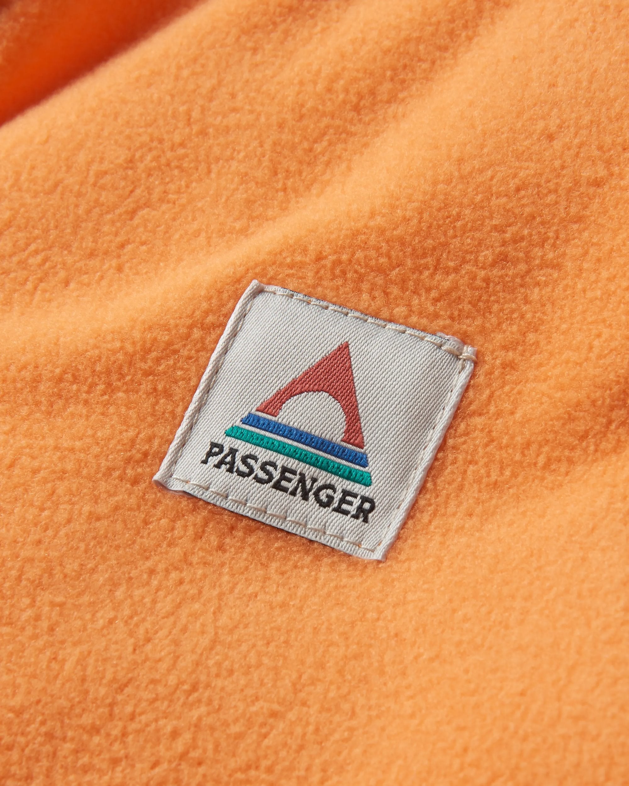 Sorrel Recycled Polar Fleece - Apricot - Flatlay