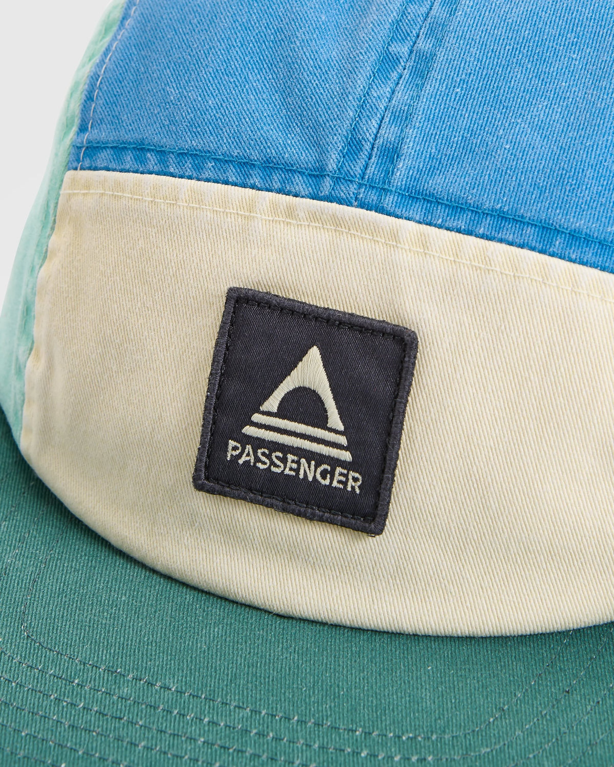 Fixie Organic 5 Panel Cap 2.0 - Aquamarine - Flatlay