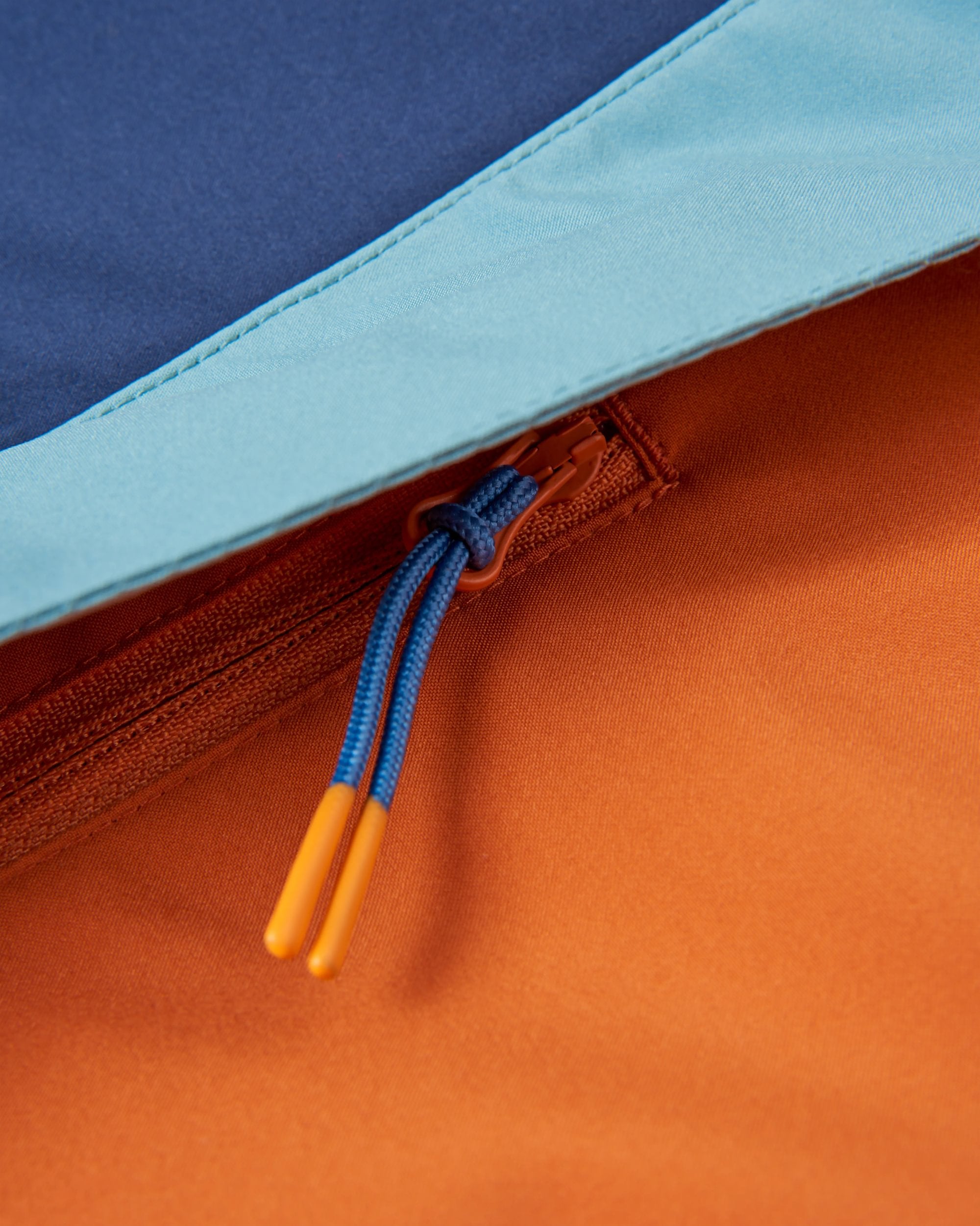 Diablo Recycled Waterproof Anorak - Rich Navy - Flatlay