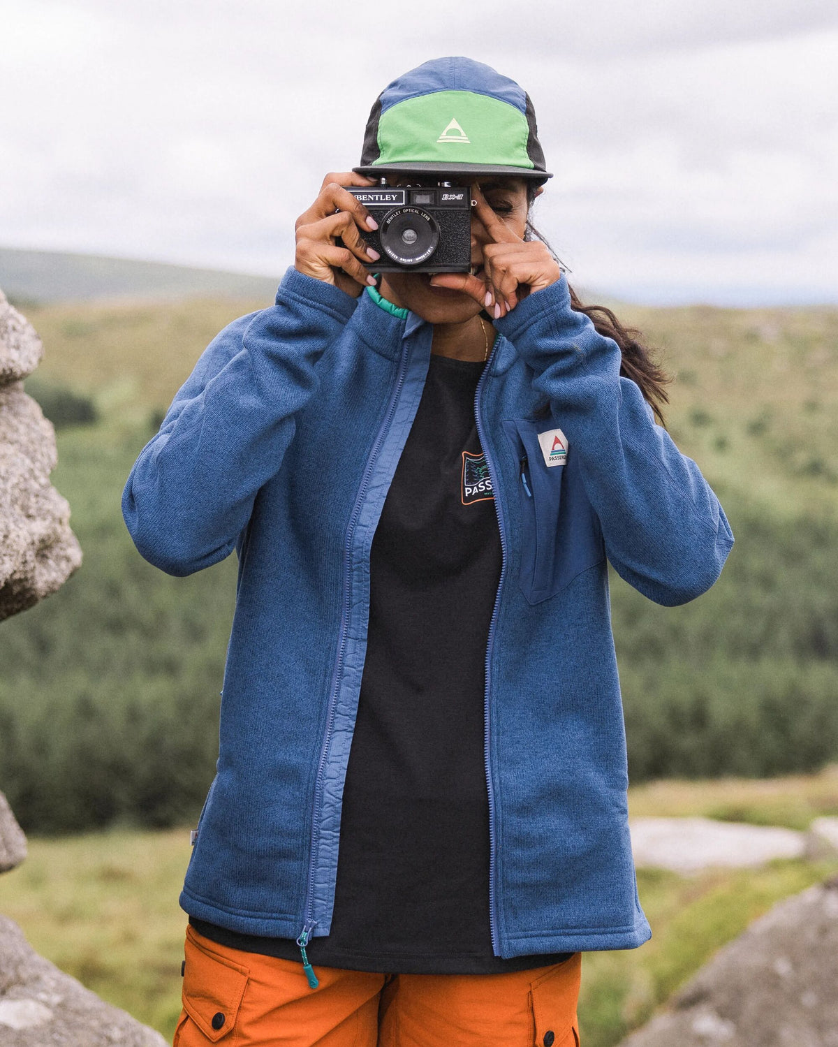 Stargazer Polartec® Fleece - Dark Denim - Lifestyle