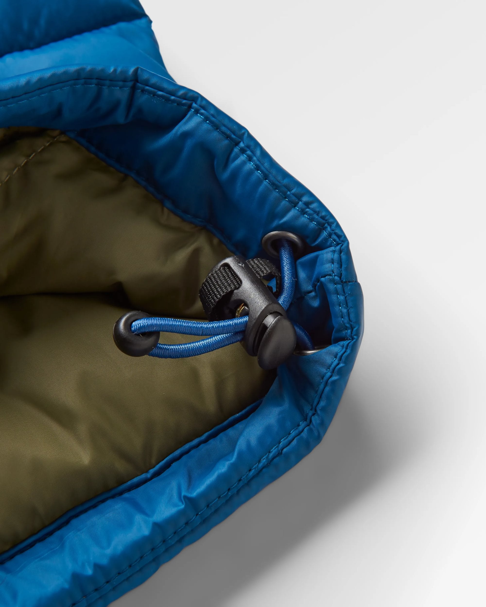 Flynn Recycled Insulated Jacket - Rich Navy/ Burnt Orange - Flatlay