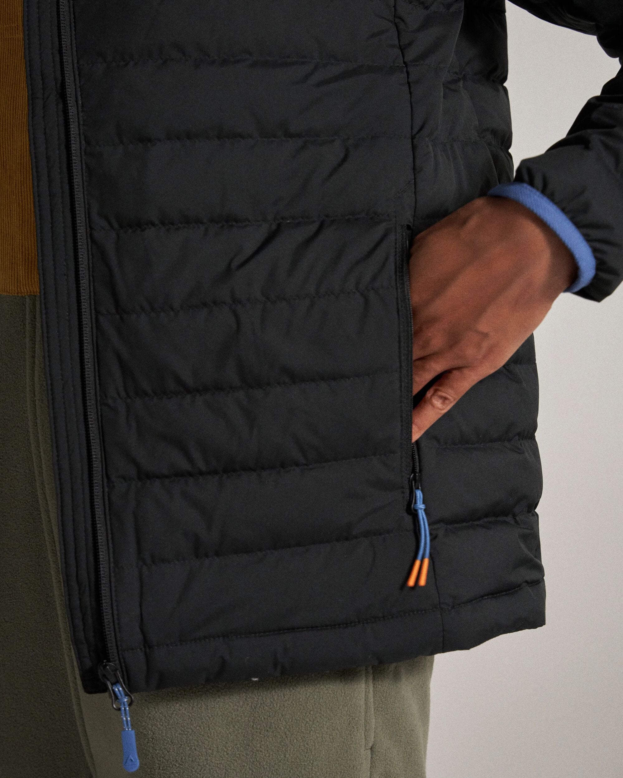 Northstar Down Recycled Jacket - Black - Studio Model