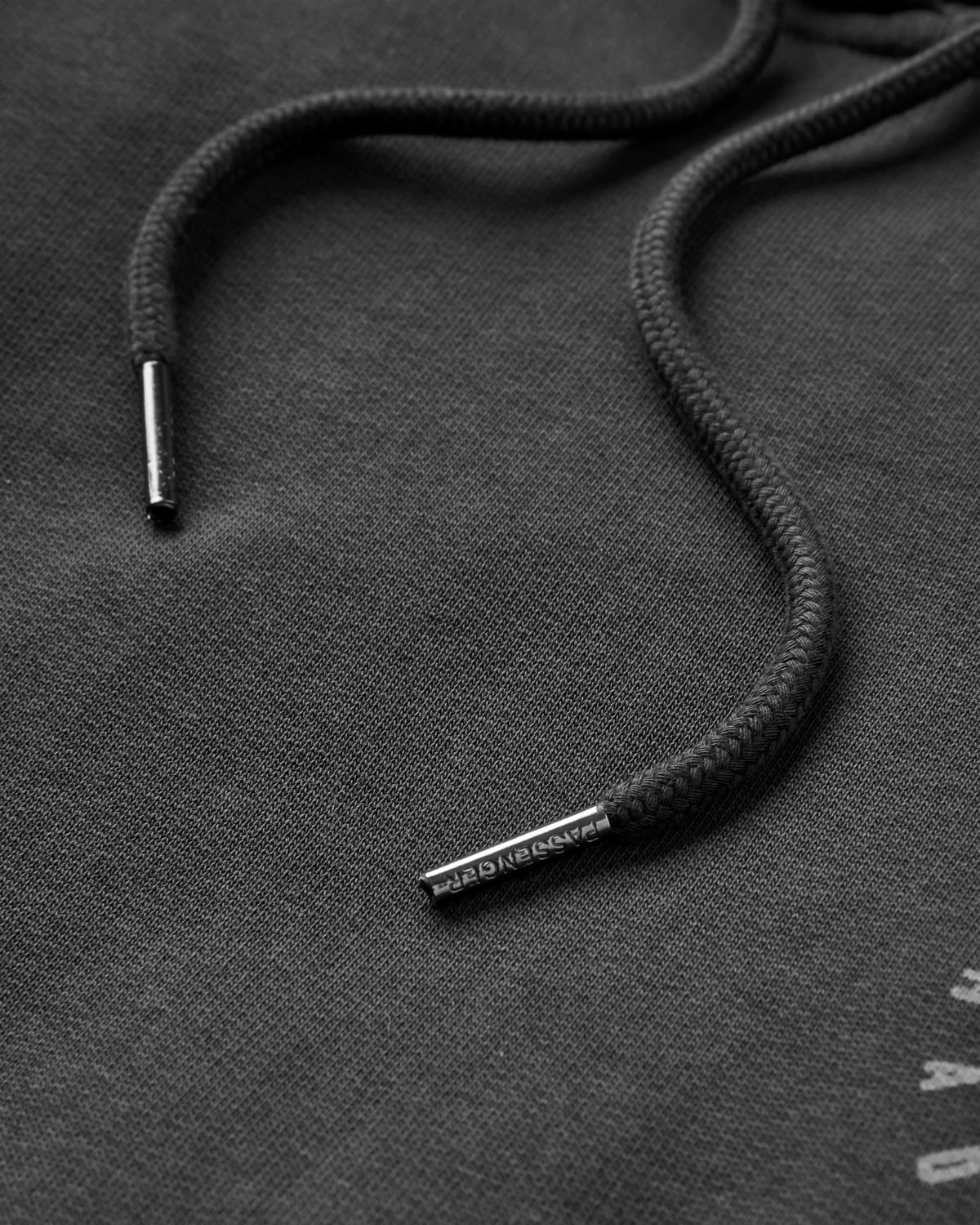 Escapism Hoodie - Black - Flatlay