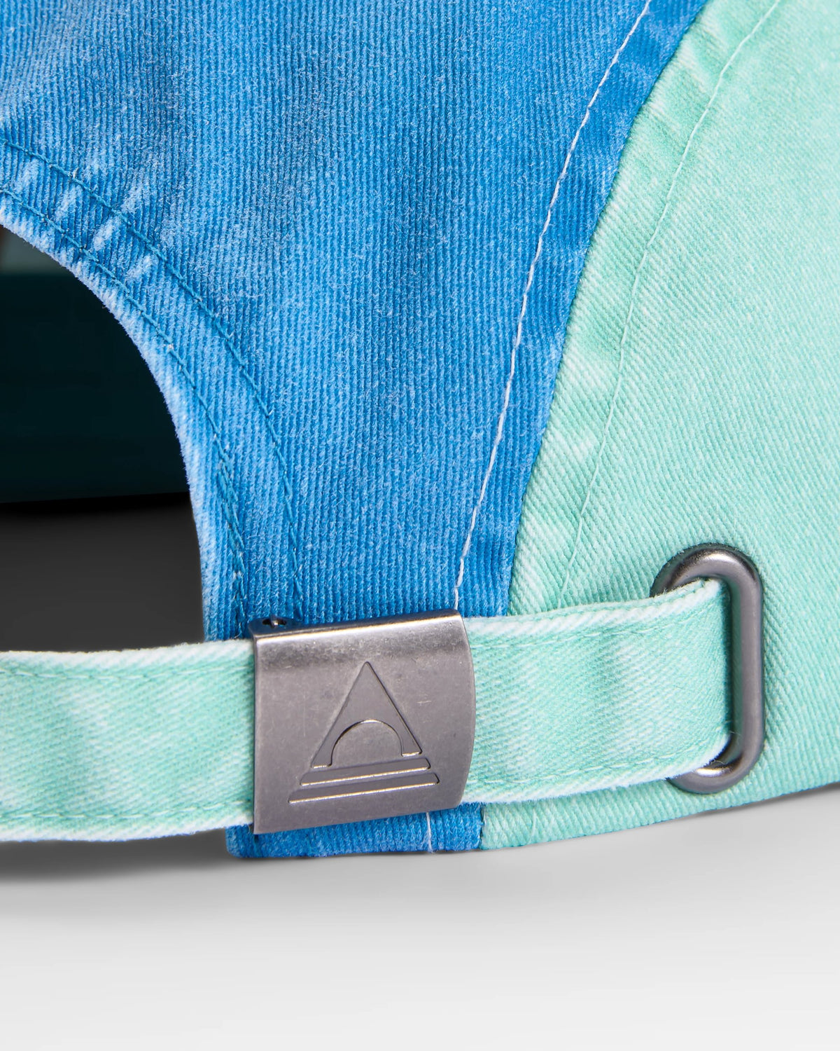 Fixie Organic 5 Panel Cap 2.0 - Aquamarine - Flatlay