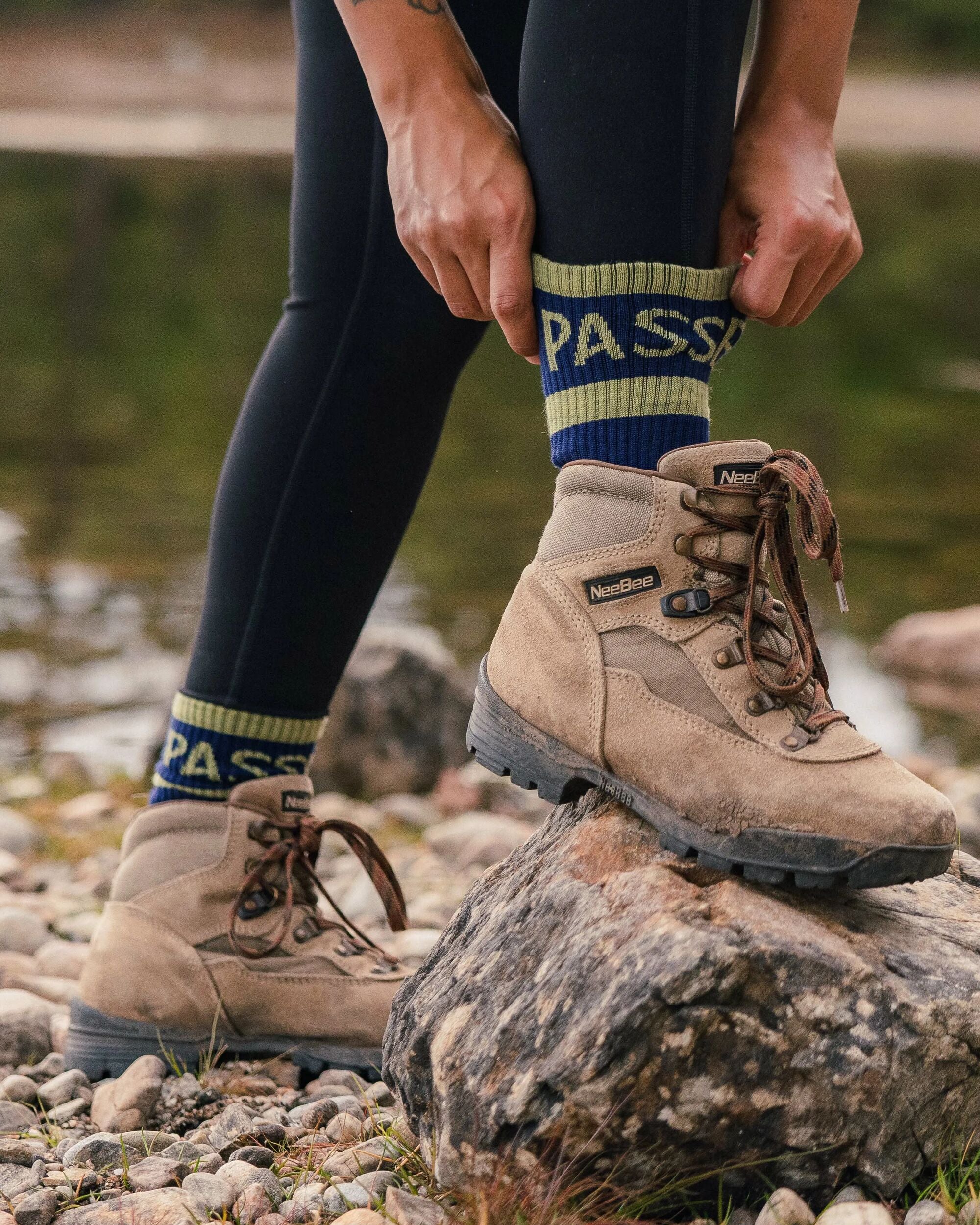 Sierra Active Socks - Tidal Blue - Lifestyle - Female