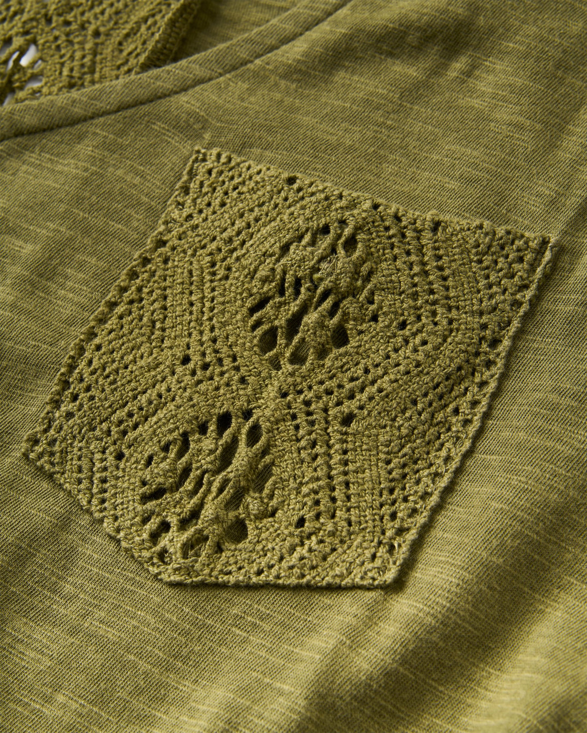 Rivergate Organic Cotton Dress 2.0 - Clover - Flatlay