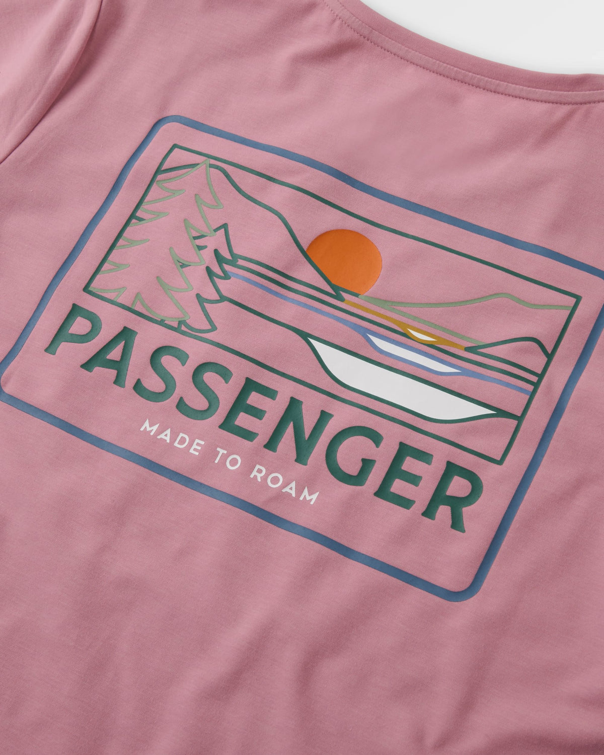 Roamer Women's Drirelease® Active T-Shirt - Pink Haze - Flatlay