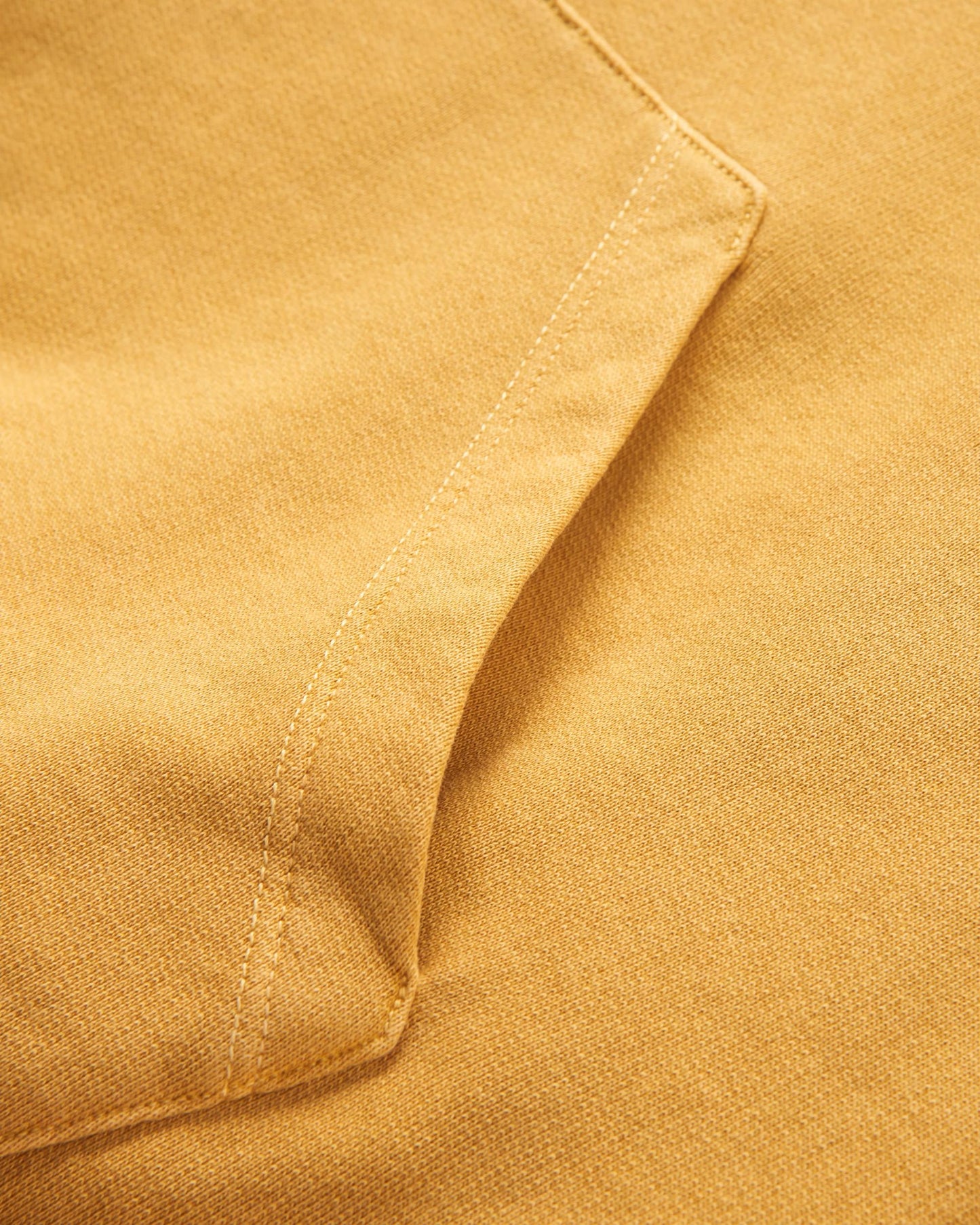 Love The Wild Hoodie - Mustard Gold - Flatlay