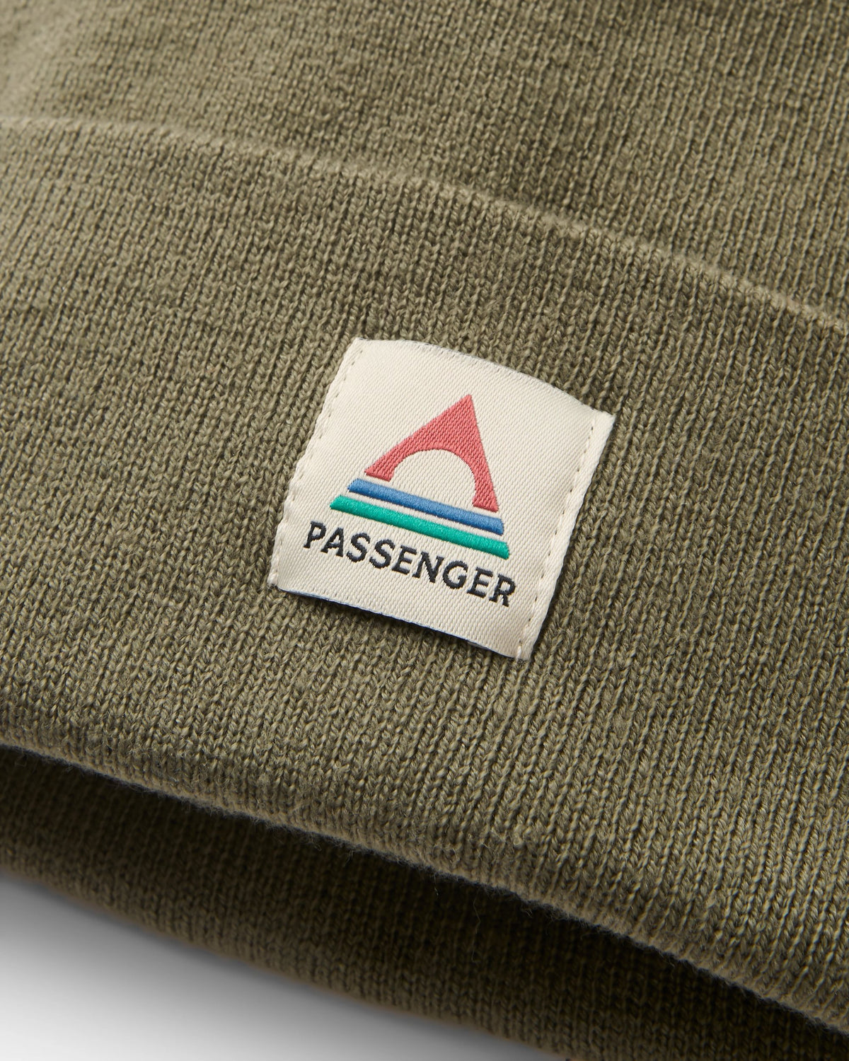 Core High-Top Beanie - Dusty Olive - Flatlay