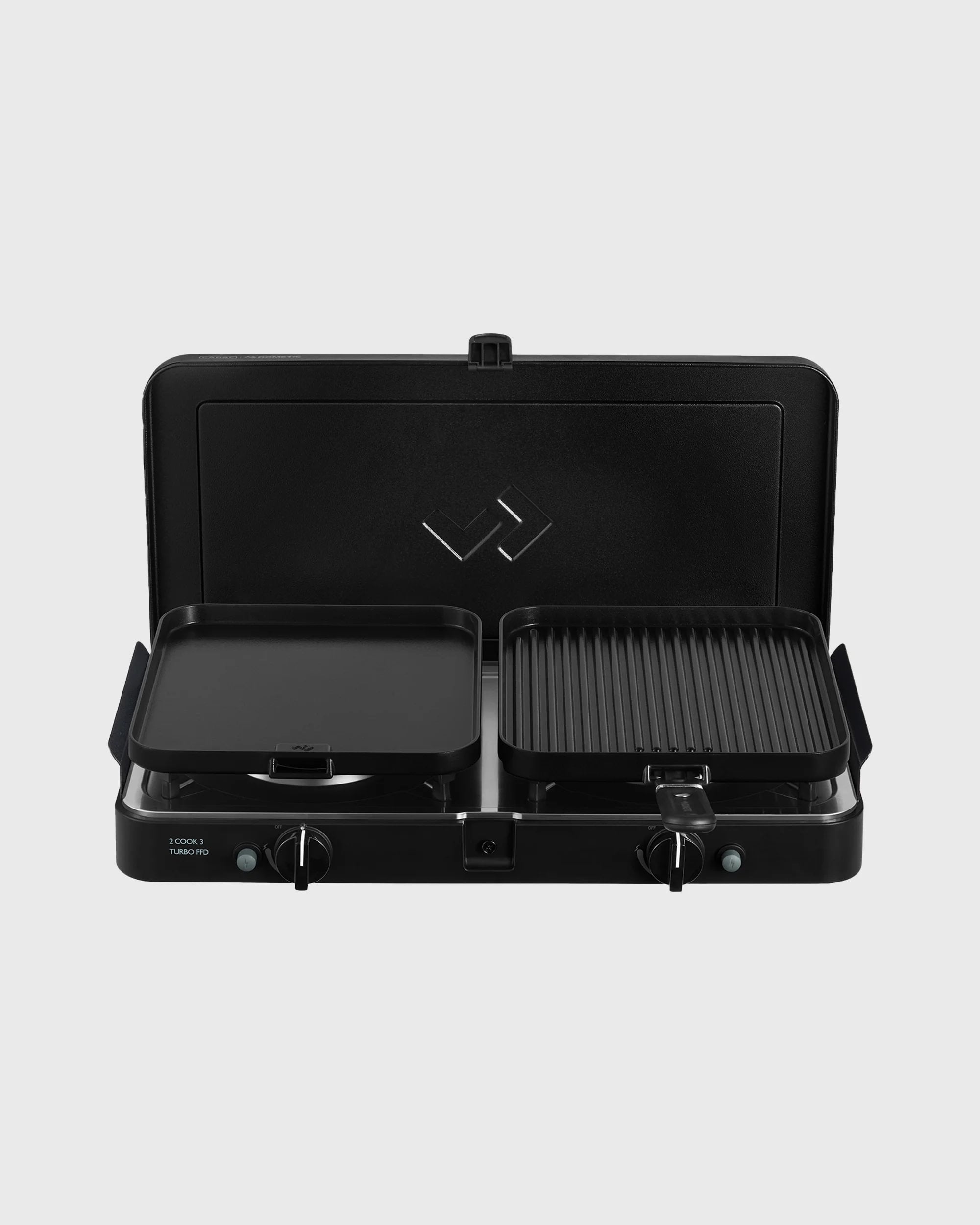 CADAC Dometic 2 Cook Turbo FFD Deluxe QR - Black - Flatlay