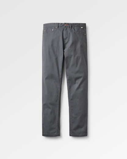 365 5 Pocket Trouser - Charcoal - Flatlay