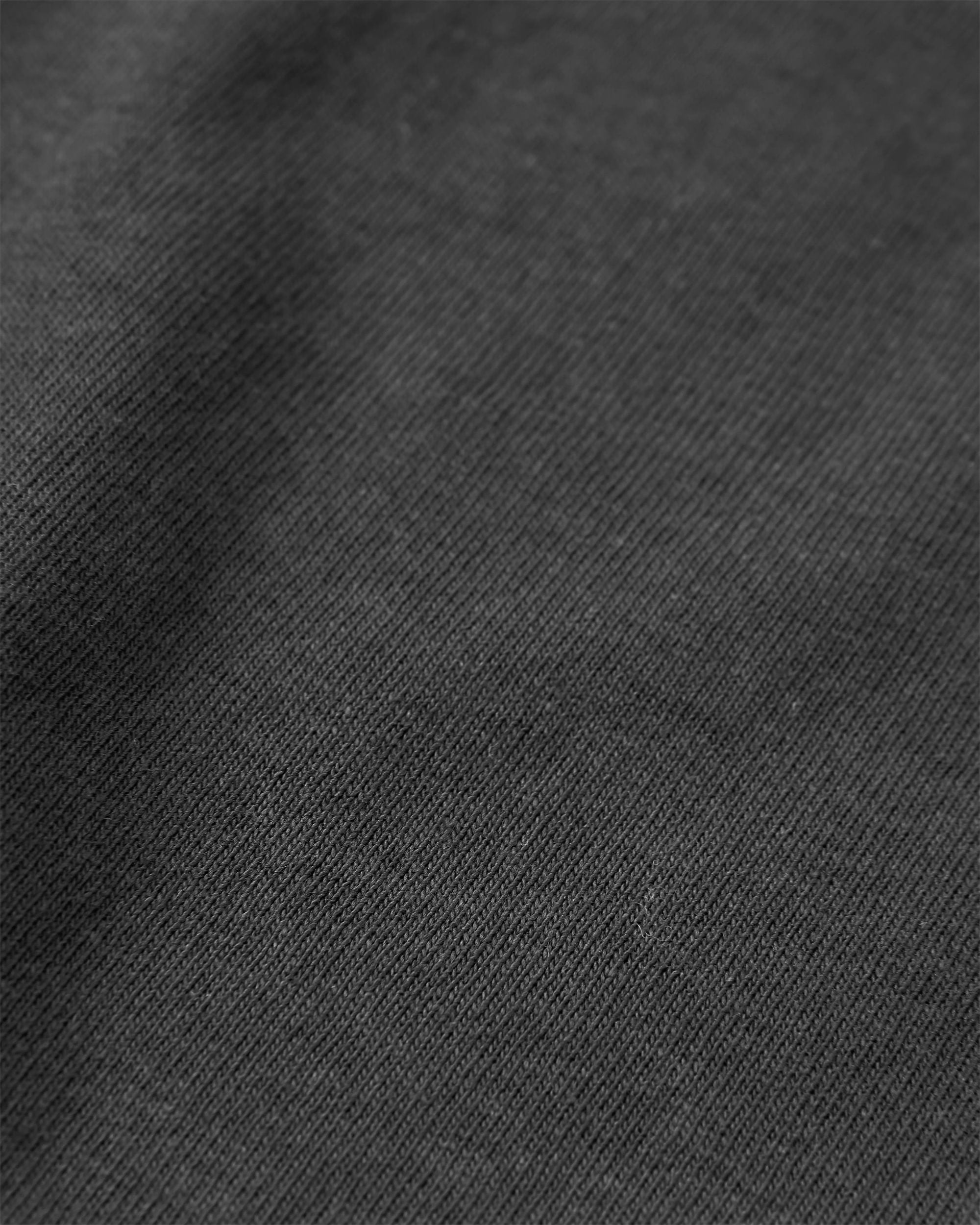 Classic Recycled Cotton Vest - Black - Flatlay