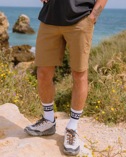 365 All Purpose NetPlus® Short - Caramel Brown - Lifestyle