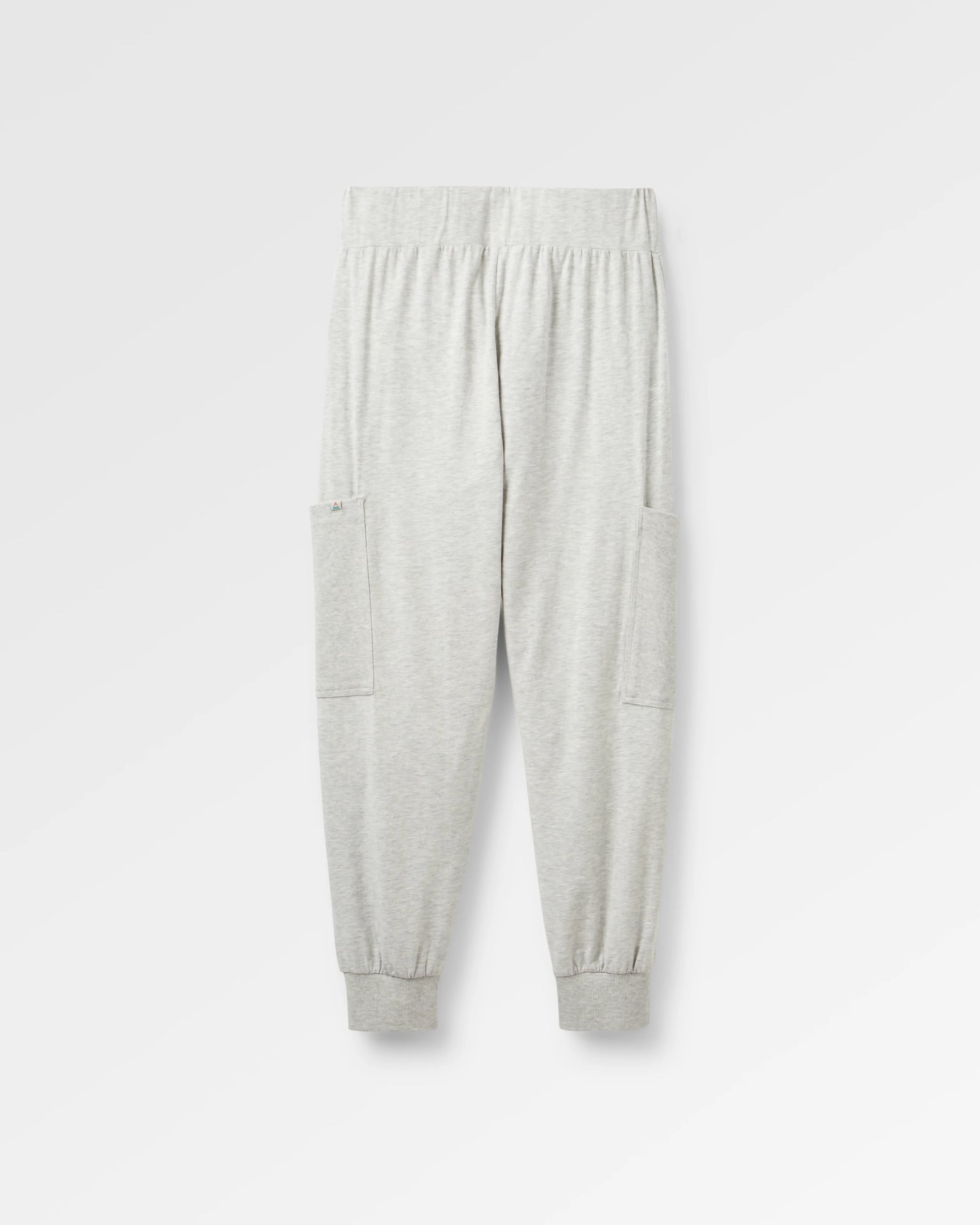 Day Dream Recycled Trouser - Grey Marl - Flatlay