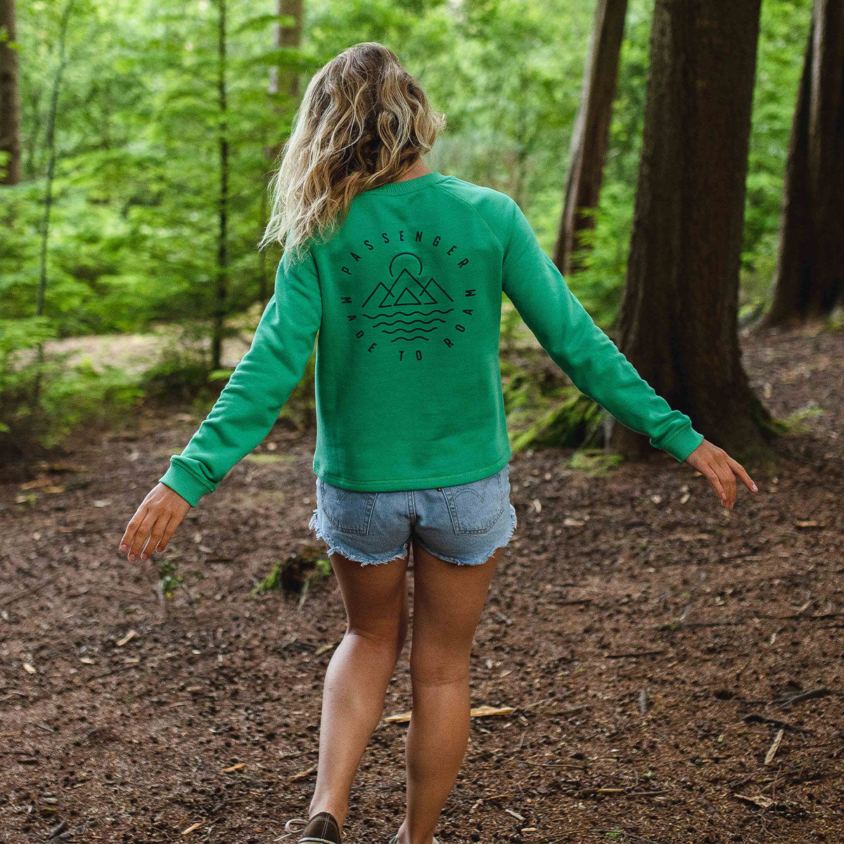 Remote Sweatshirt - Green Spruce