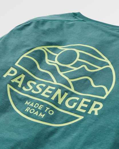 Sedona Drirelease® Recycled Active LS T-Shirt - Deep Ocean - Flatlay