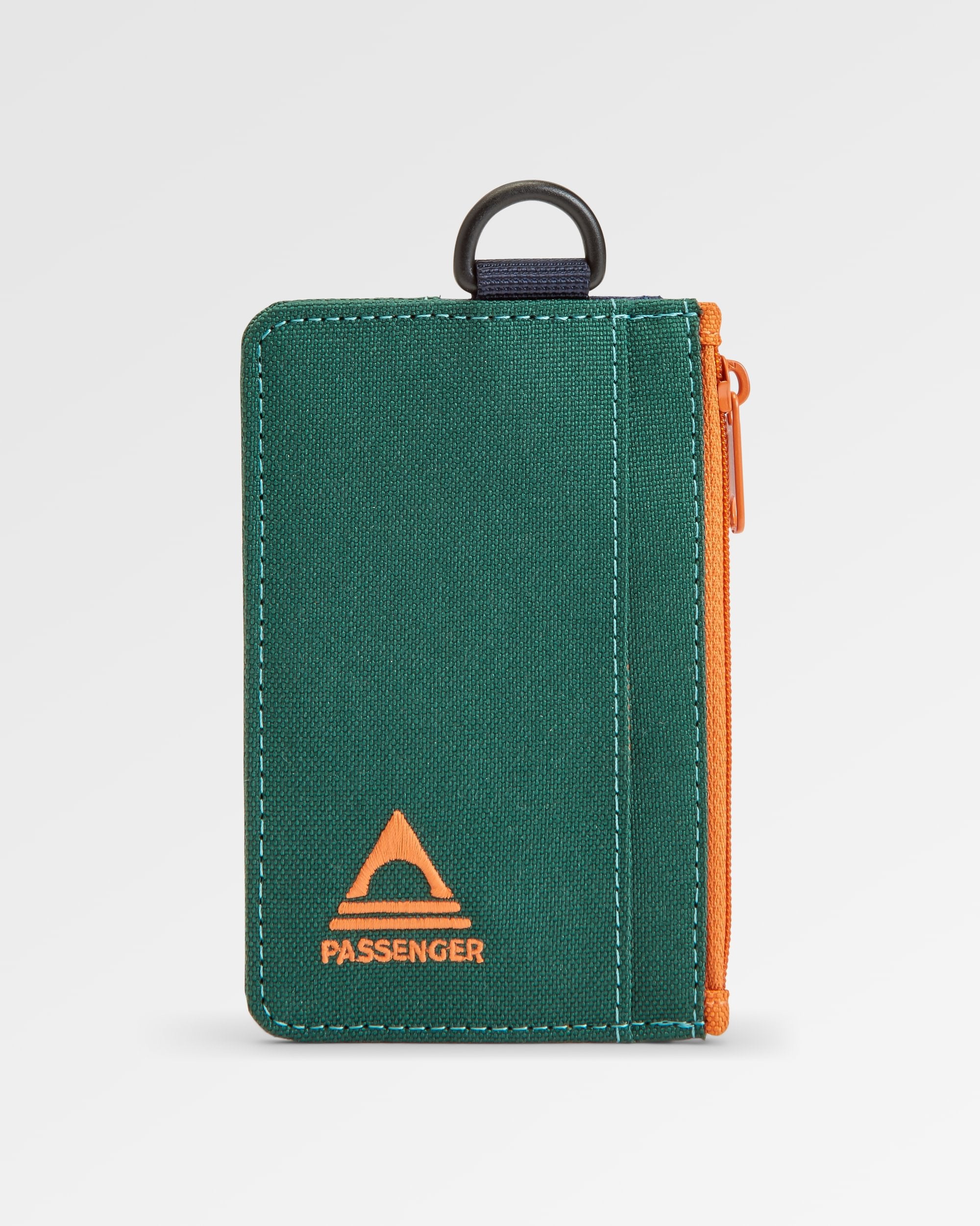 Mountain Recycled Card Holder - Rain Forest Orange Multi - Flatlay