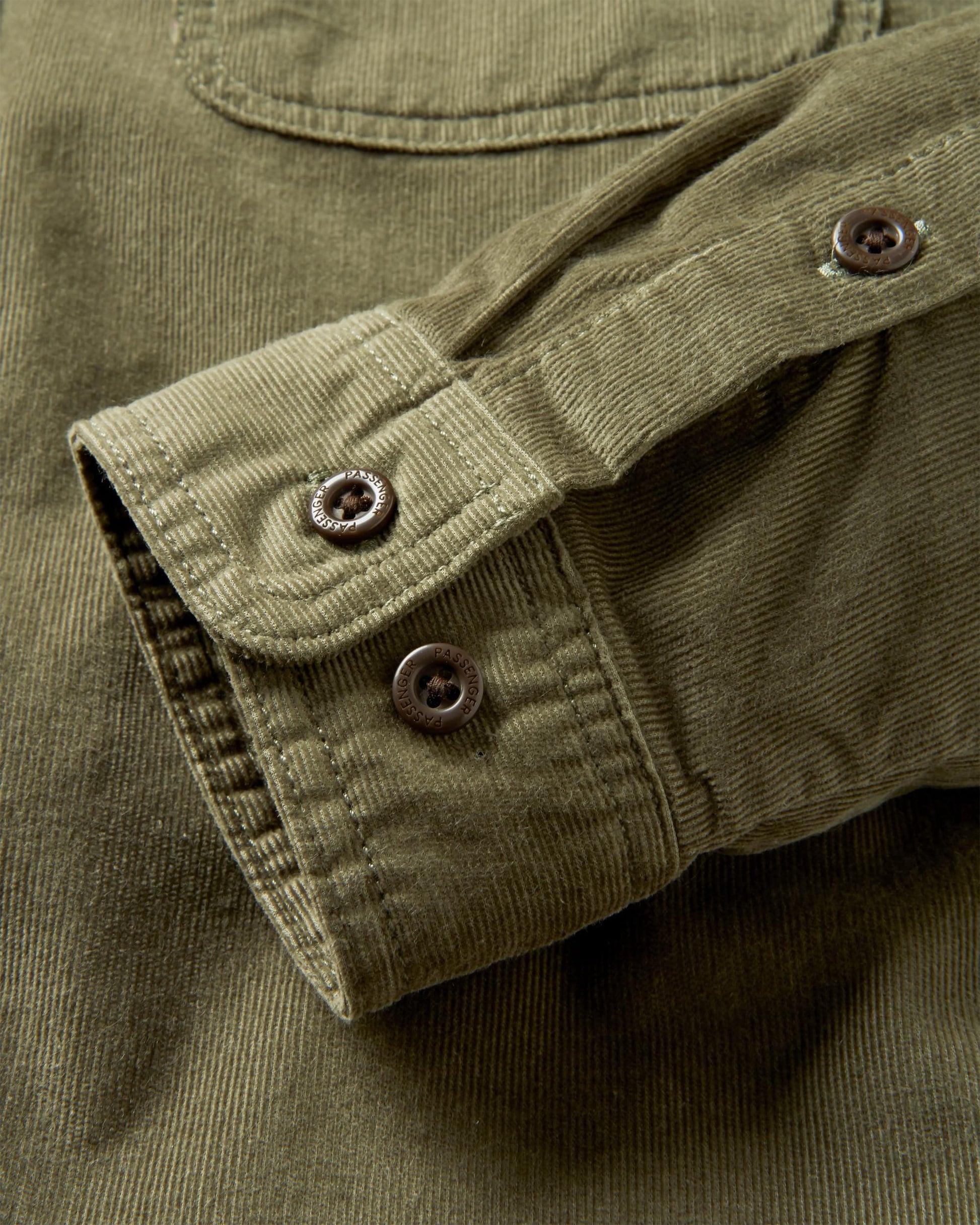 Backcountry Cord 'Light' Shirt - Dusty Olive