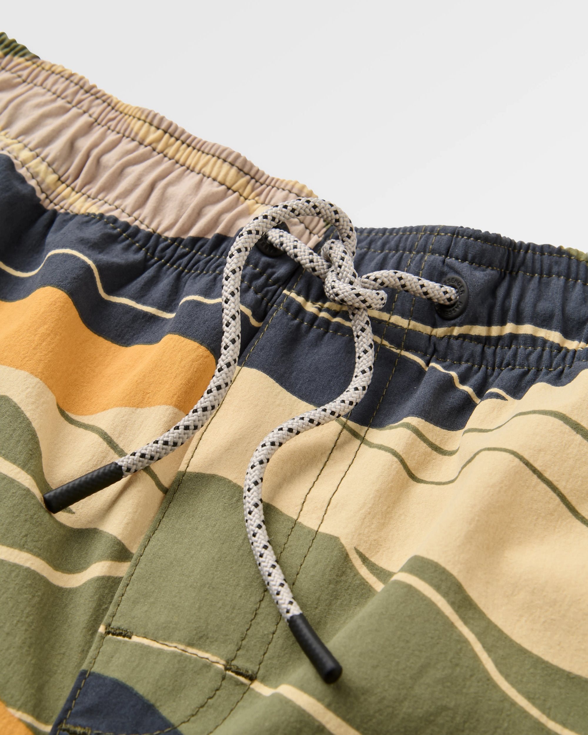 Drifter NetPlus® Beach Linerless Short - Mountain Sunset Khaki - Flatlay